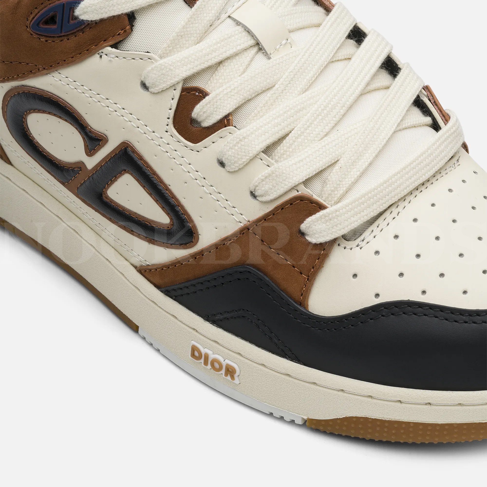 Dior B57 Low Navy Blue Erkek Deri Sneaker