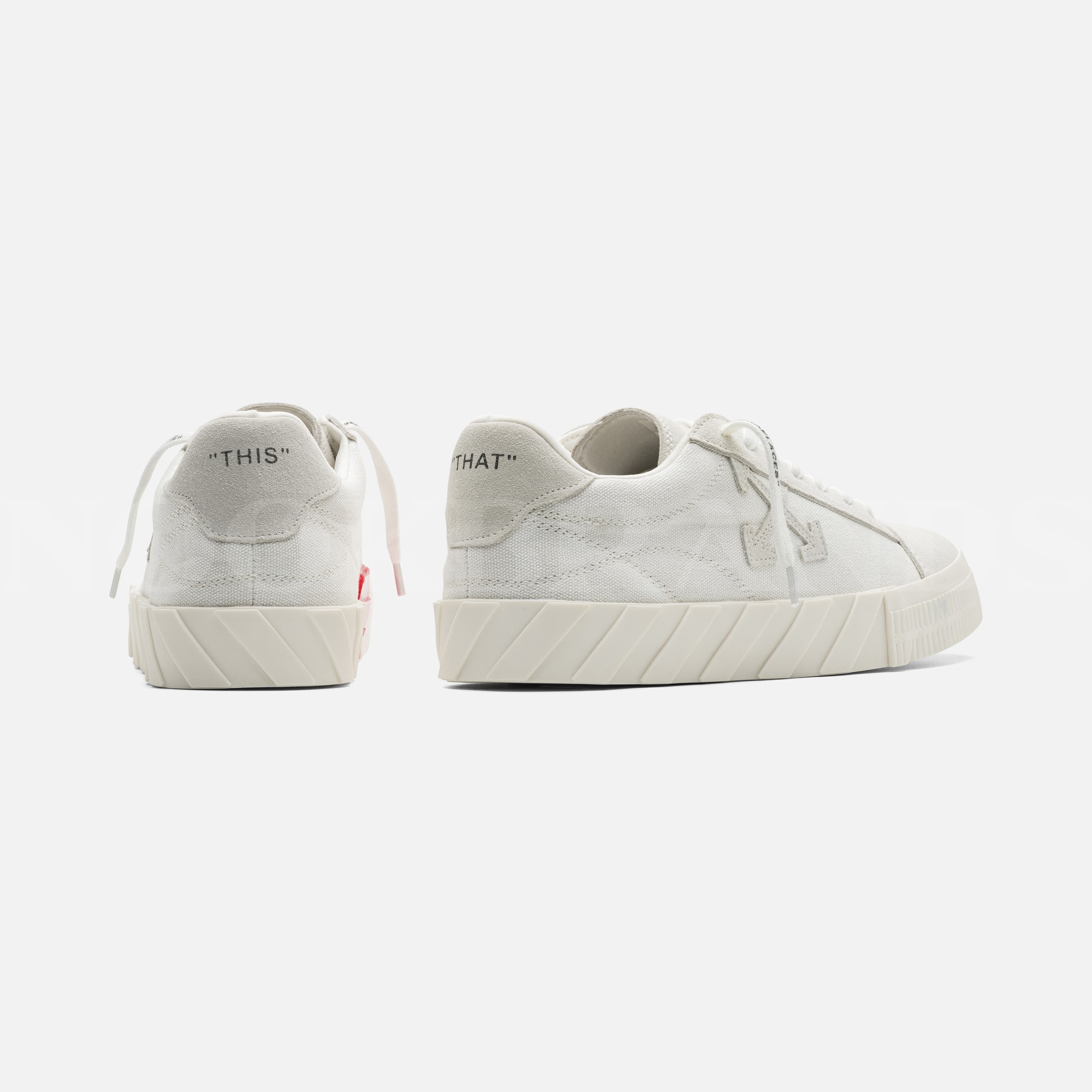 Beyaz Erkek Canvas Sneaker