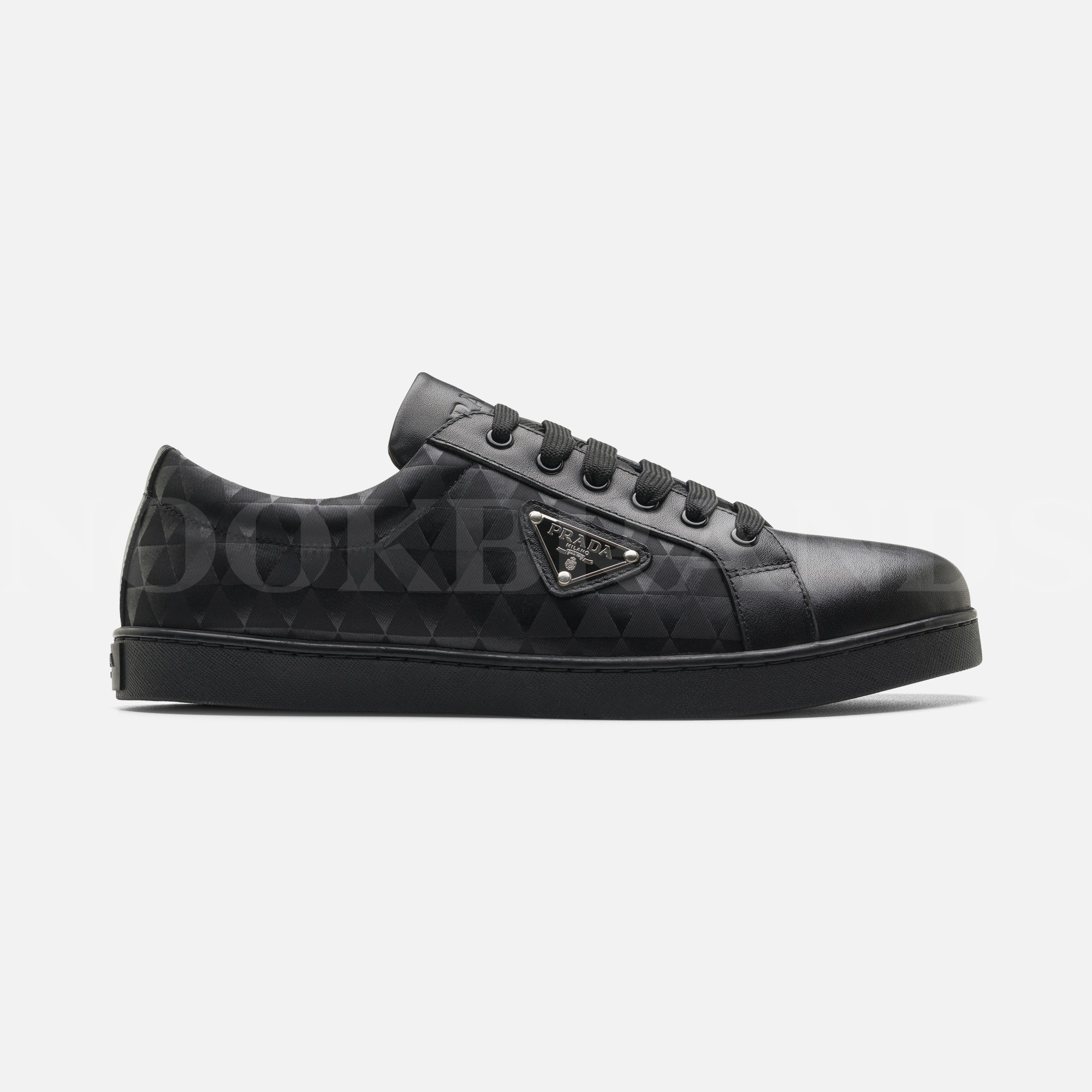 Siyah Erkek Deri Sneaker