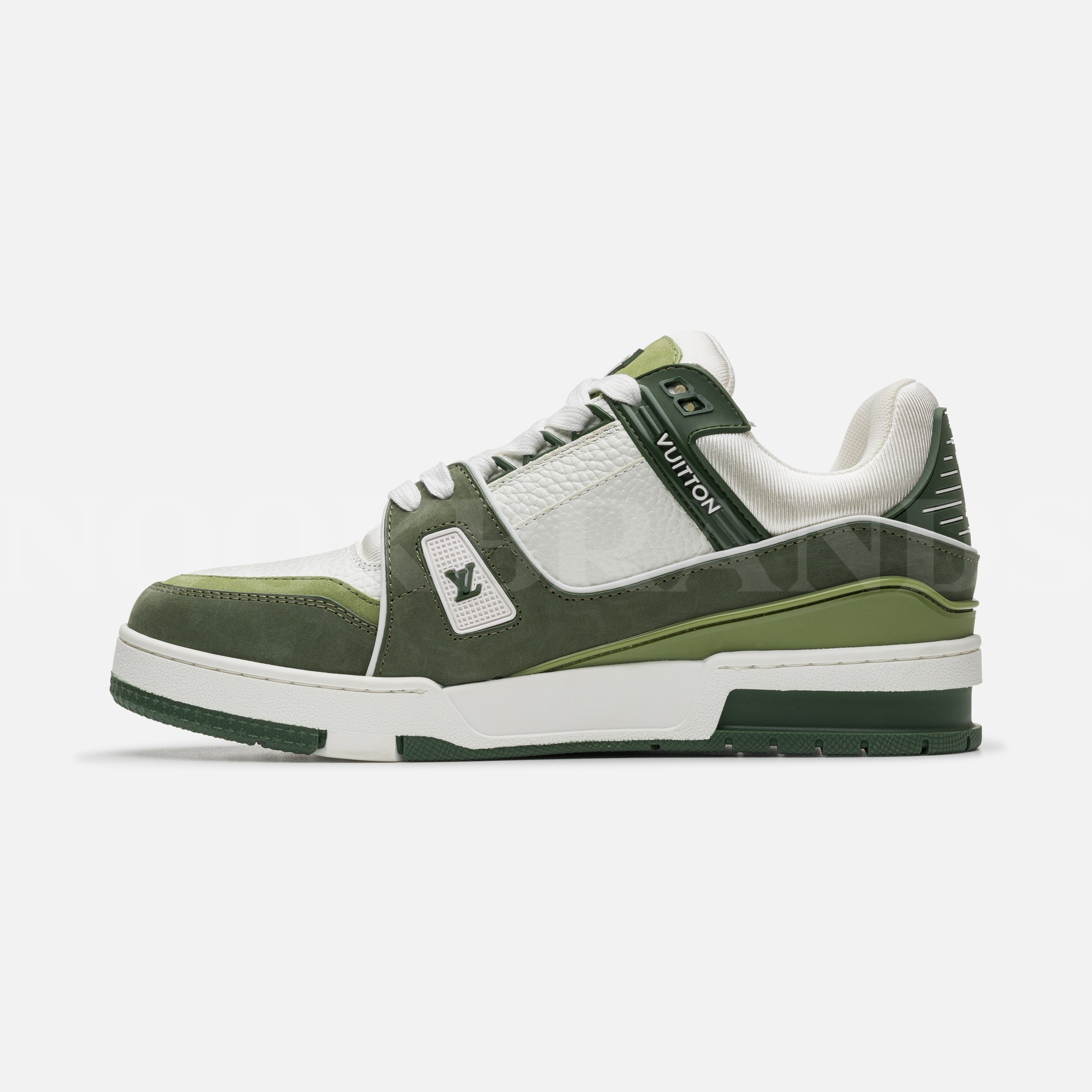 Yeşil Erkek Deri Sneaker