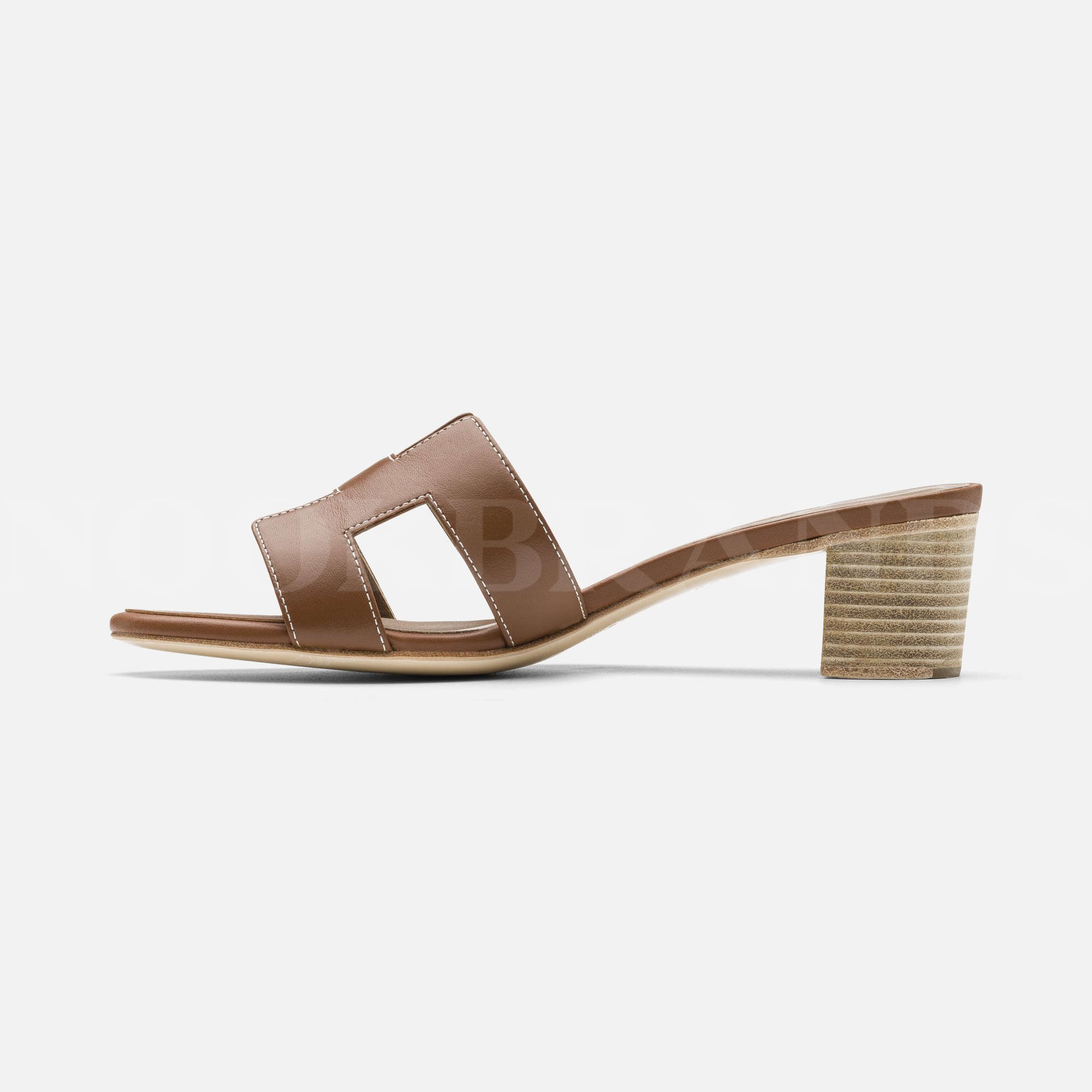 Oasis Sandal Taba Kadın Deri Terlik
