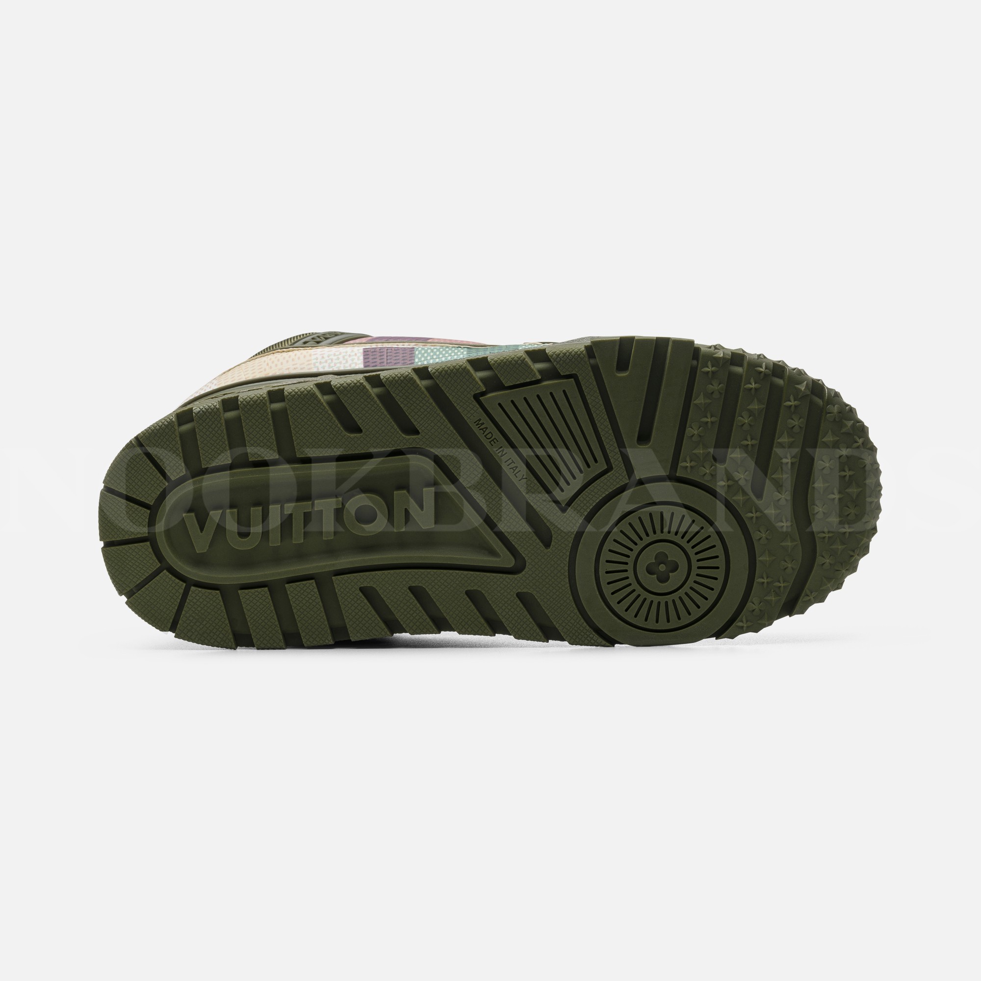 Yeşil Erkek Deri Sneaker