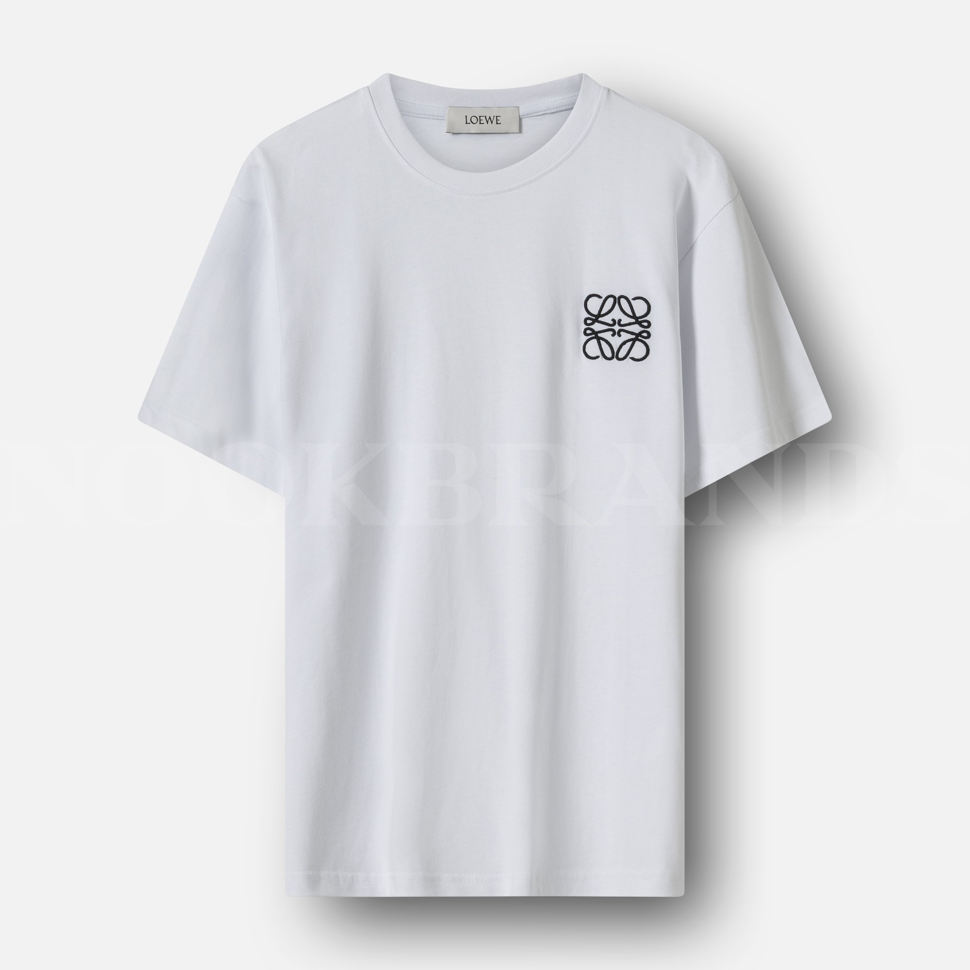 Nakışlı Logo Beyaz Erkek T-shirt