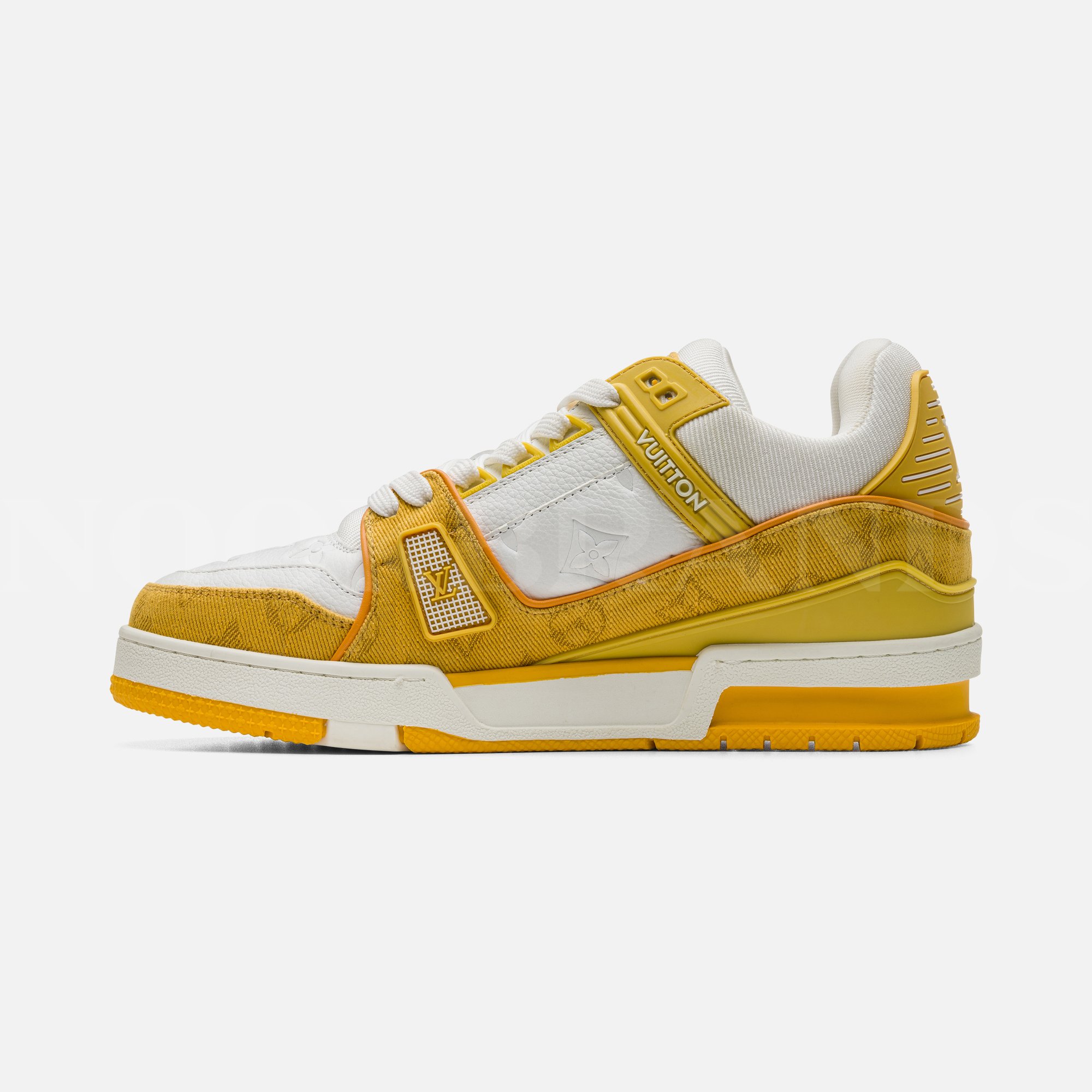 Sarı Erkek Deri Sneaker