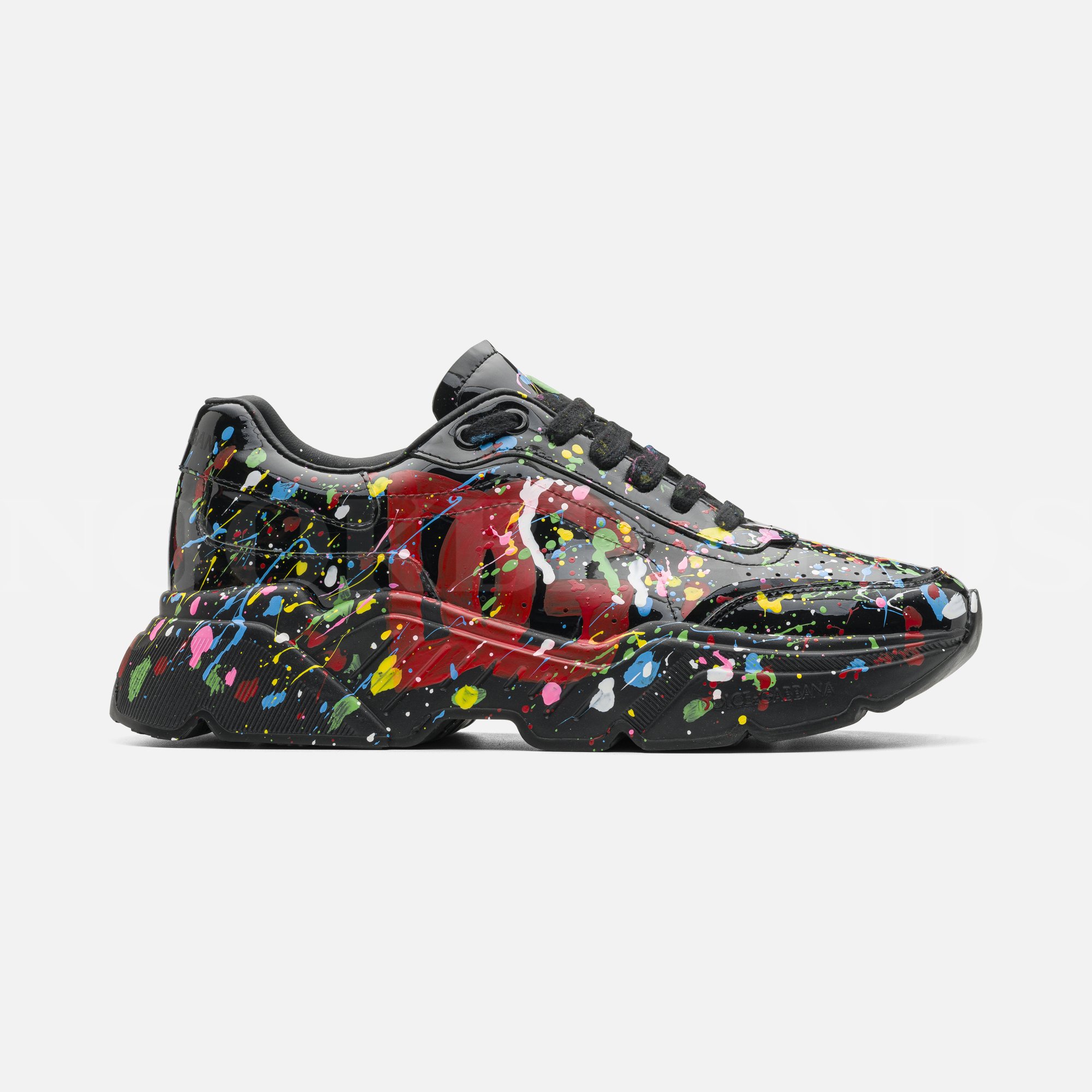 Renkli Erkek Deri Sneaker
