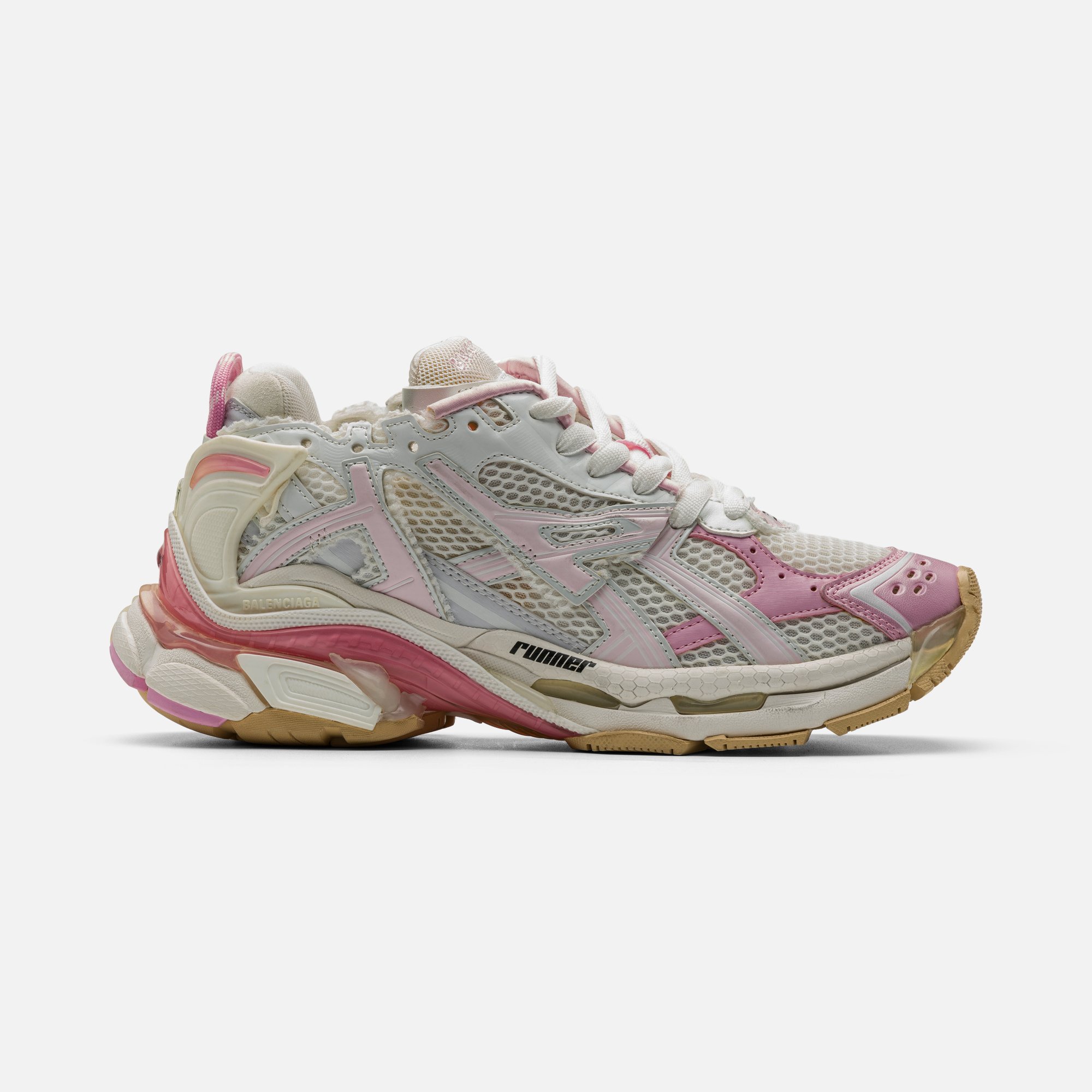 Runner Beyaz Kadın Deri Sneaker