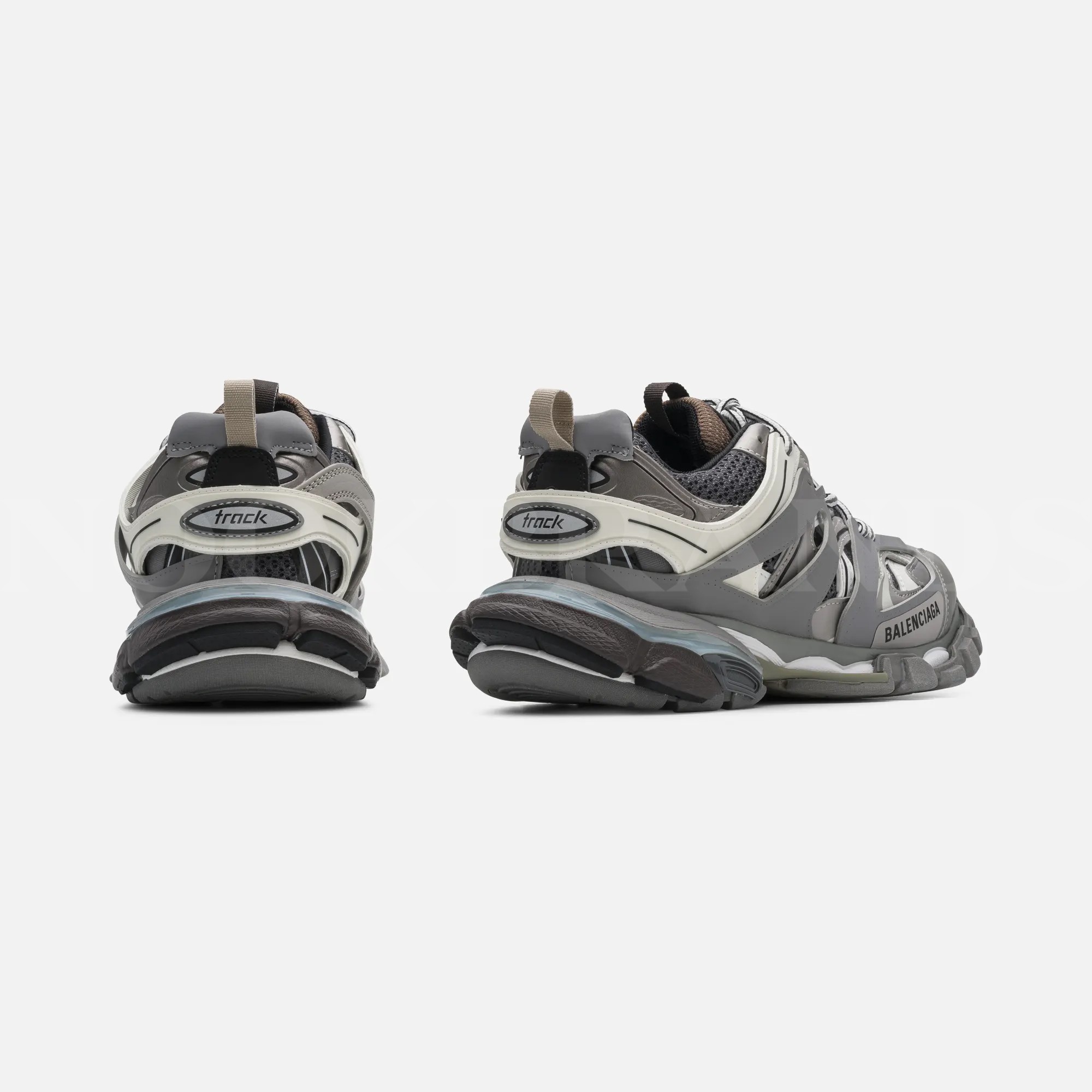 Track Gri Unisex Deri Sneaker