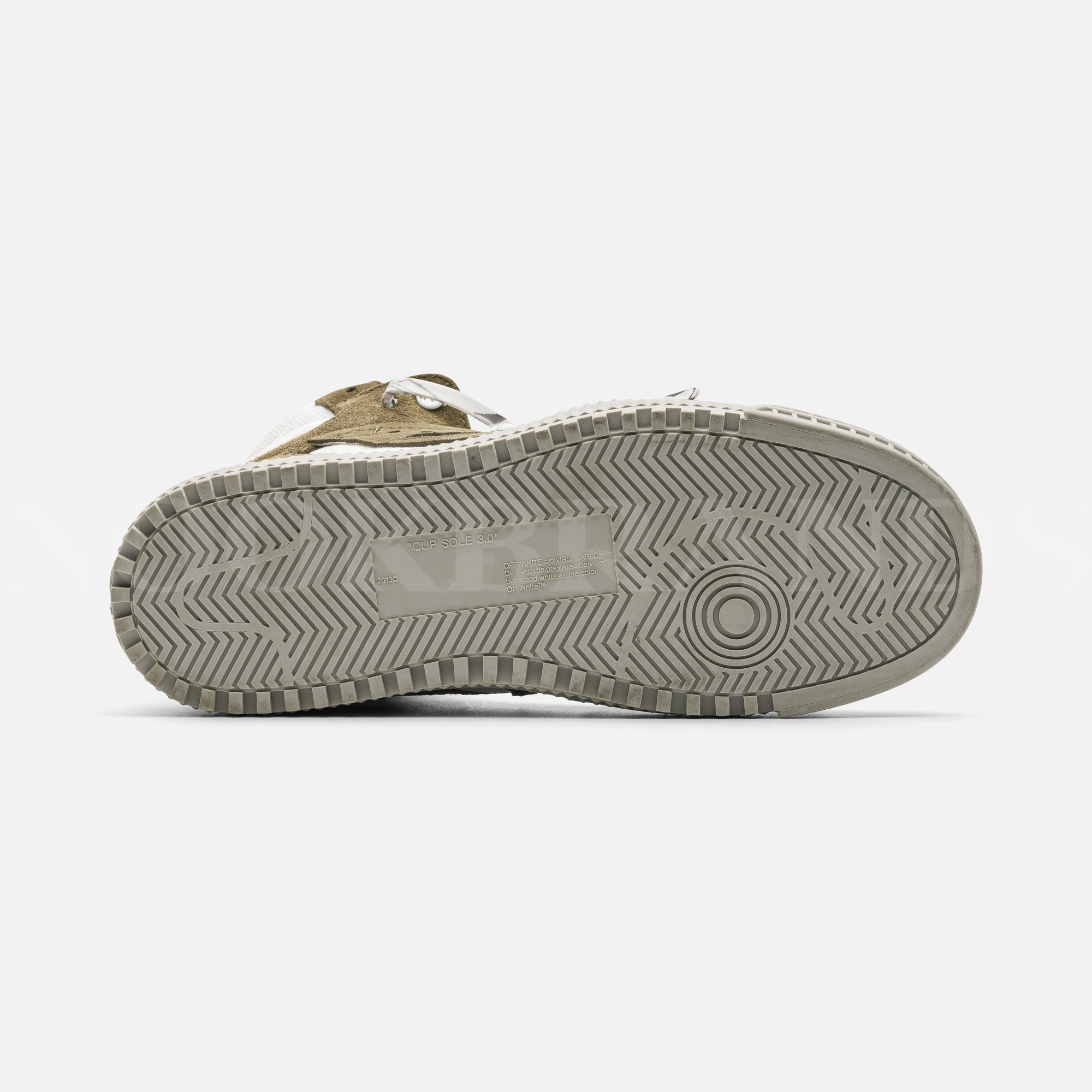 Haki Kadın Deri Sneaker