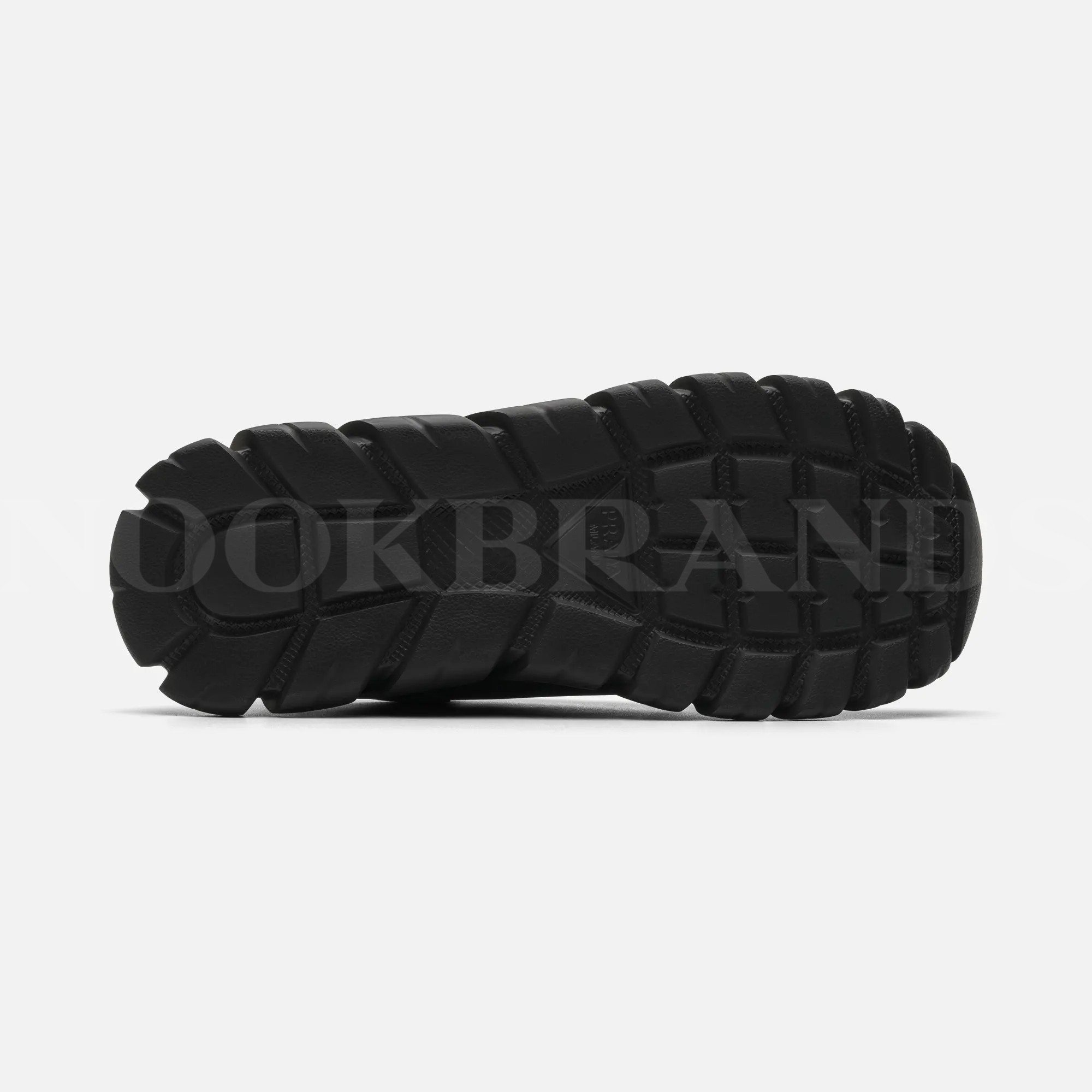 Re-Nylon Siyah Erkek Deri Sneaker