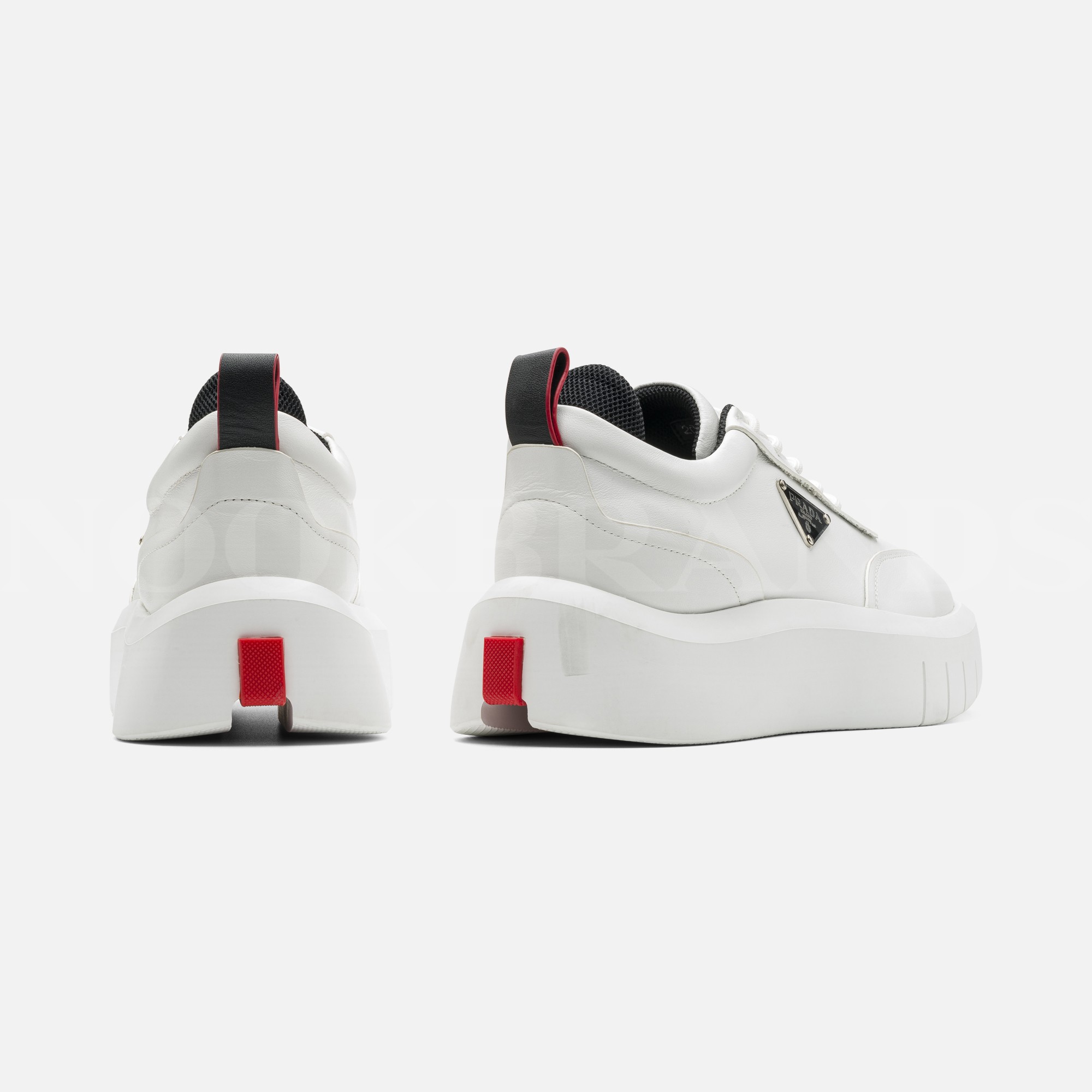 Beyaz Erkek Deri Sneaker