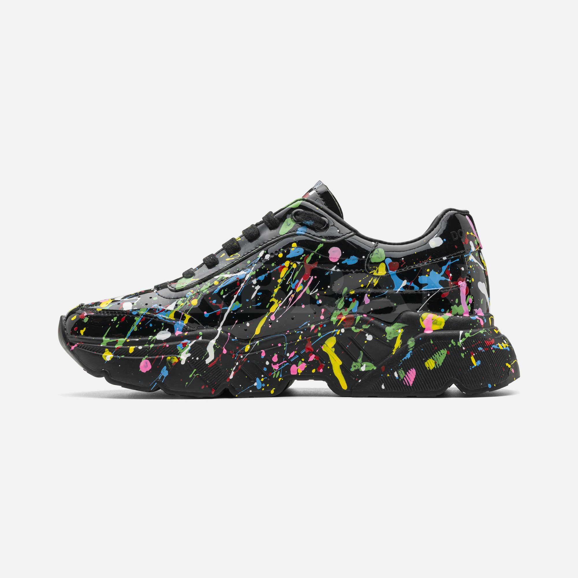 Renkli Erkek Deri Sneaker