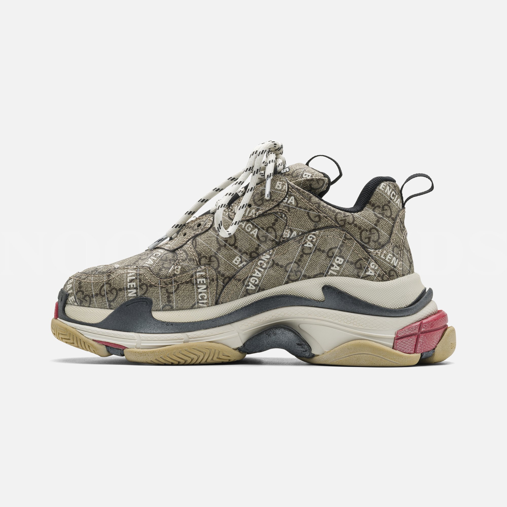 Bej Kadın Deri Sneaker