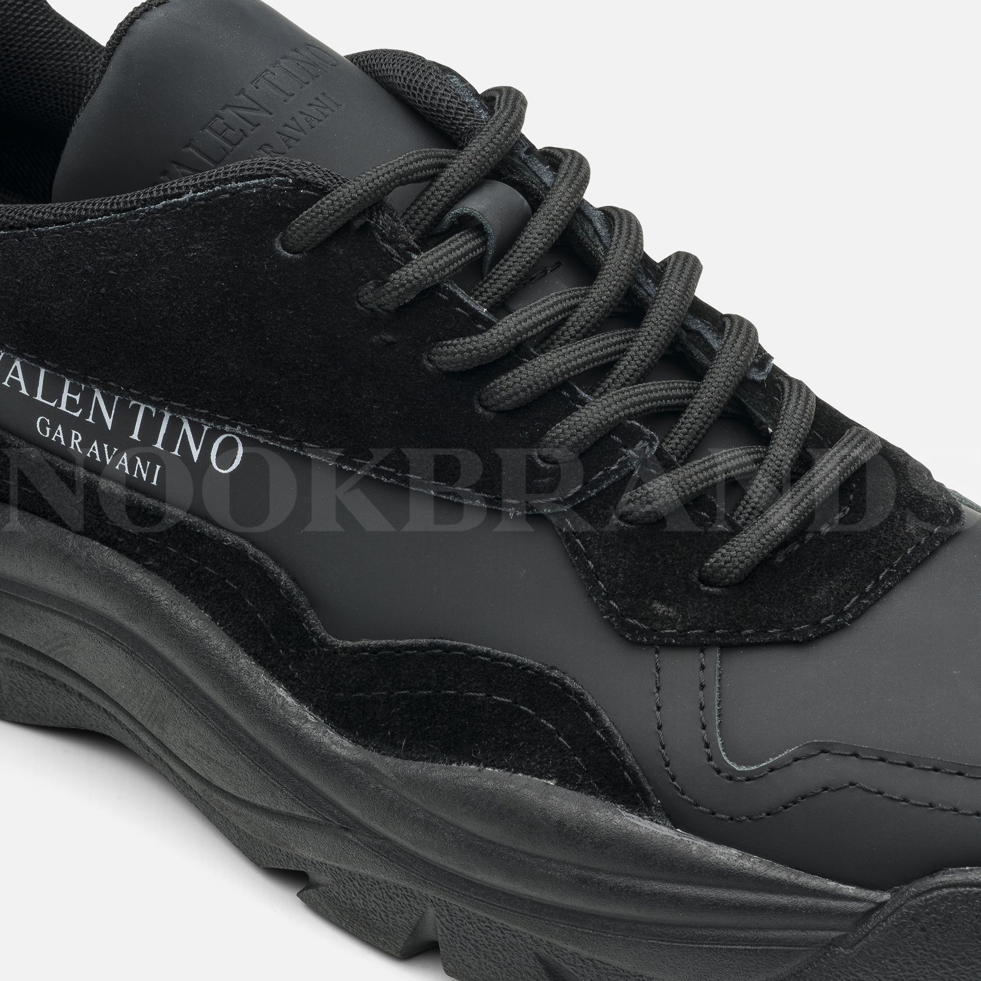 Gumboy Siyah Deri Sneaker