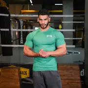 Kısa Kollu Compression Body - Turkuaz