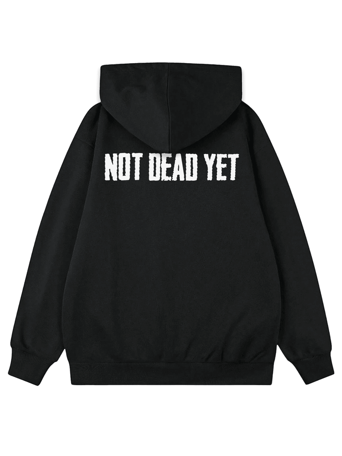 "NOT DEAD YET" Oversize Hoodie