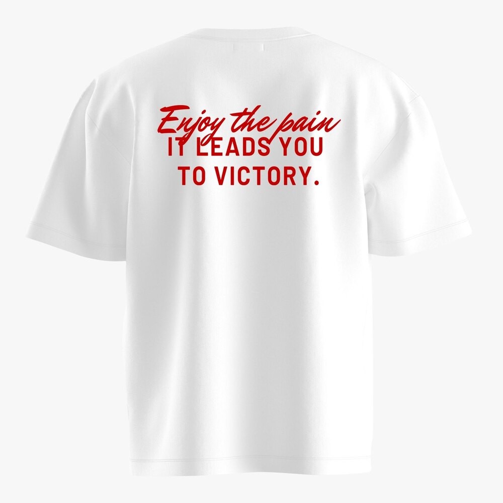 "Enjoy The Pain" Oversize T-shirt