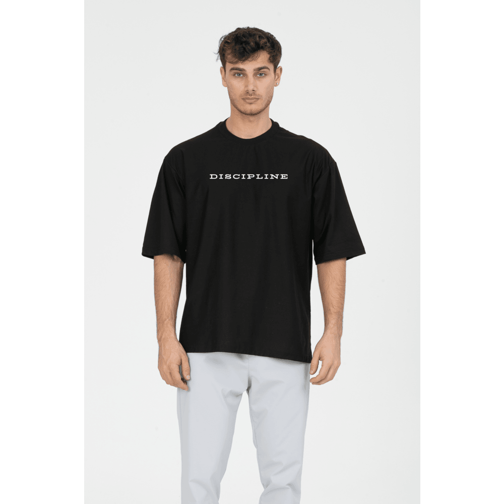 "DISCIPLINE" Oversize T-shirt