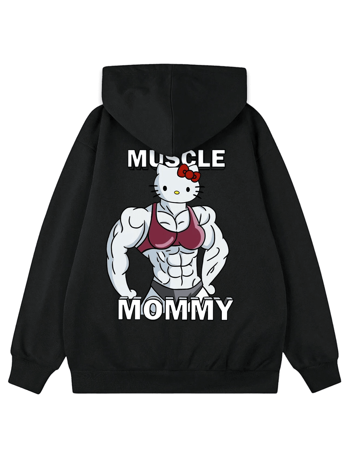 "Muscle Mummy" Oversize Hoodie