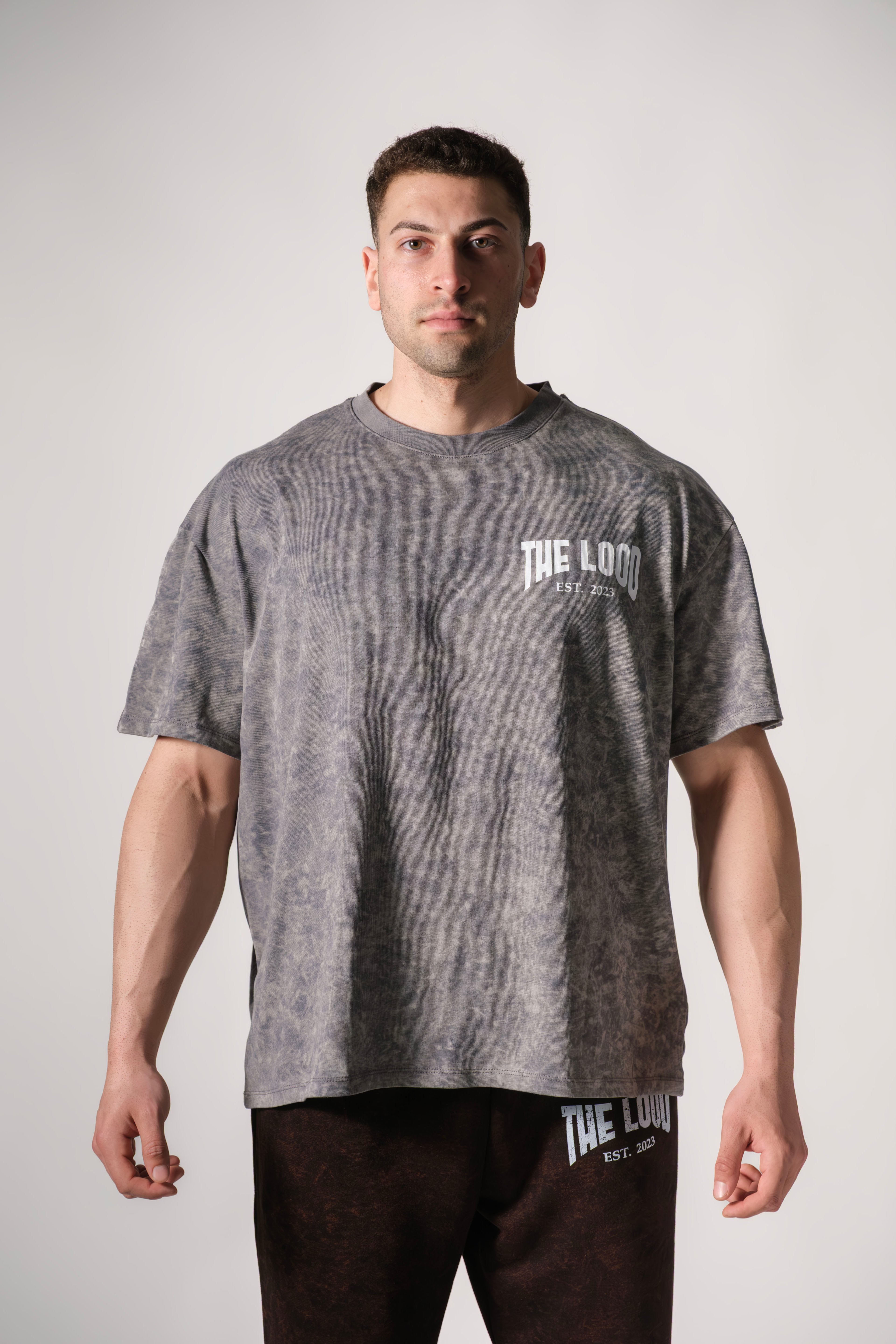 Retrover Oversize Tshirt - Füme