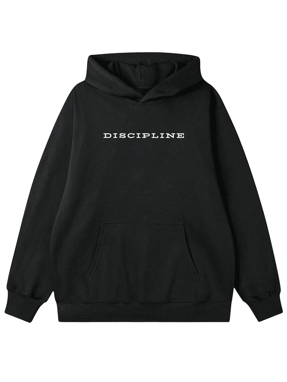 "DISCIPLINE" Oversize Hoodie