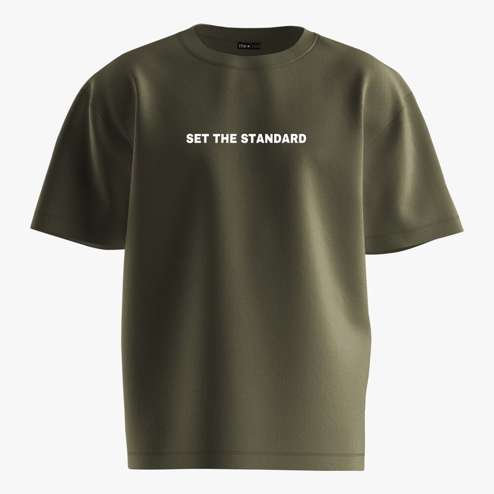 "SET THE STANDARD" Oversize T-shirt