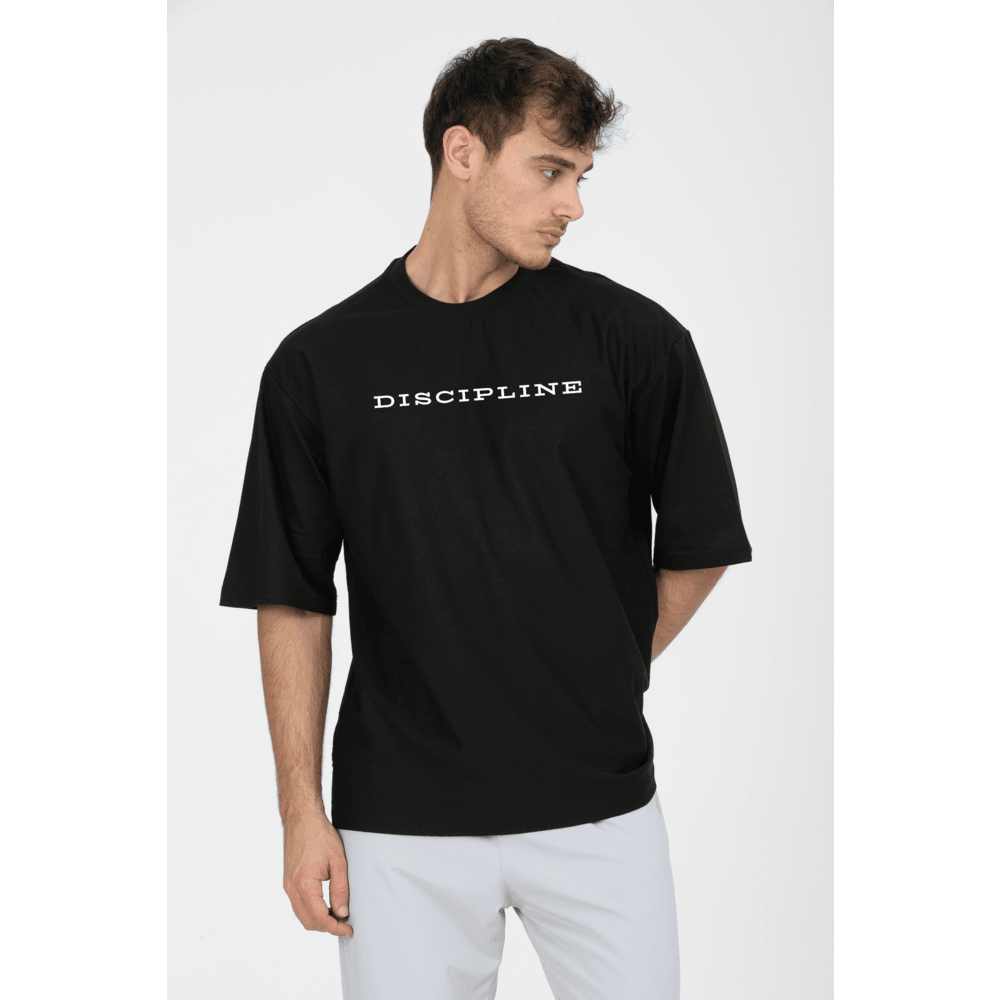 "DISCIPLINE" Oversize T-shirt