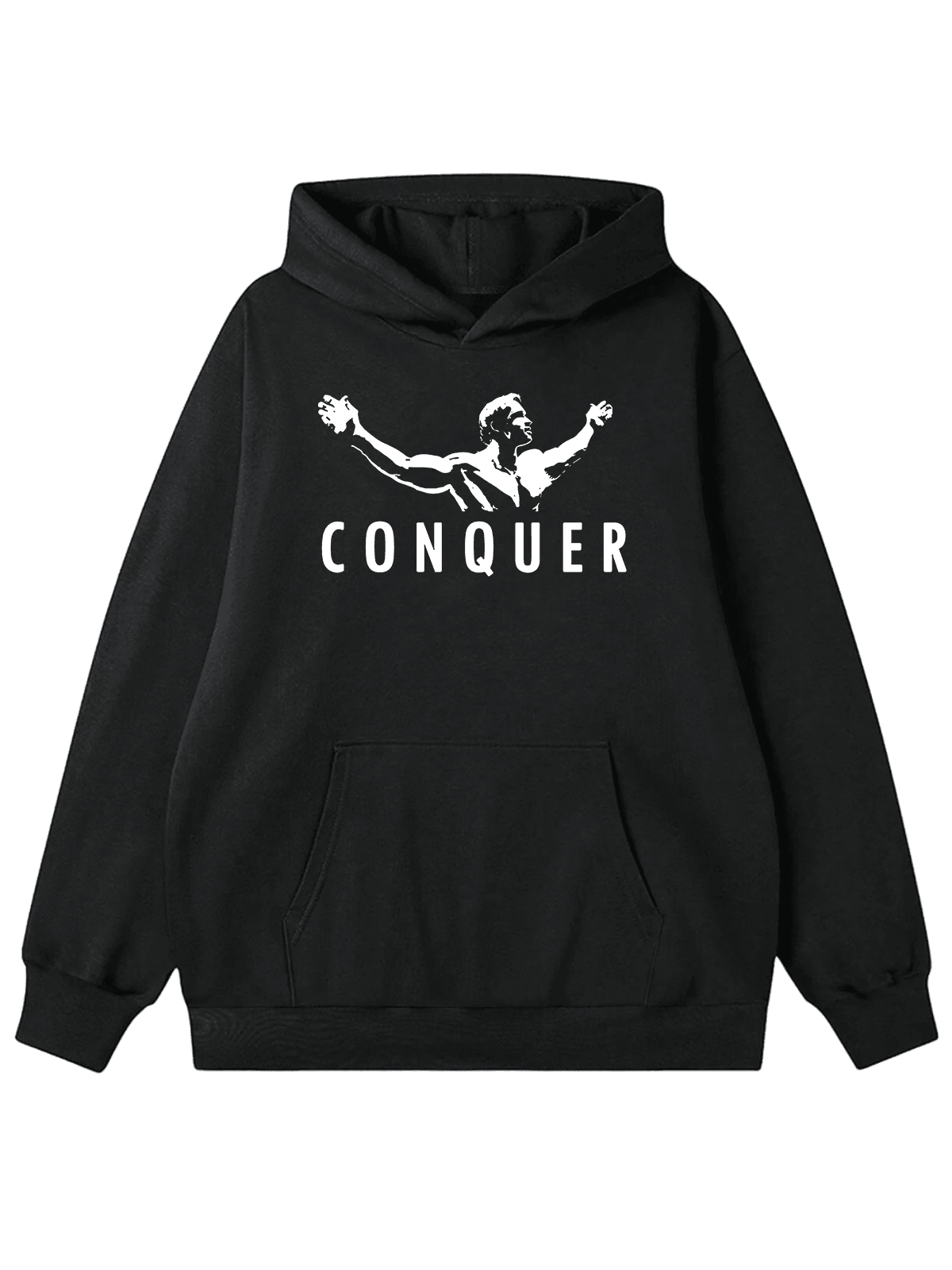 "CONQUER" Oversize Hoodie