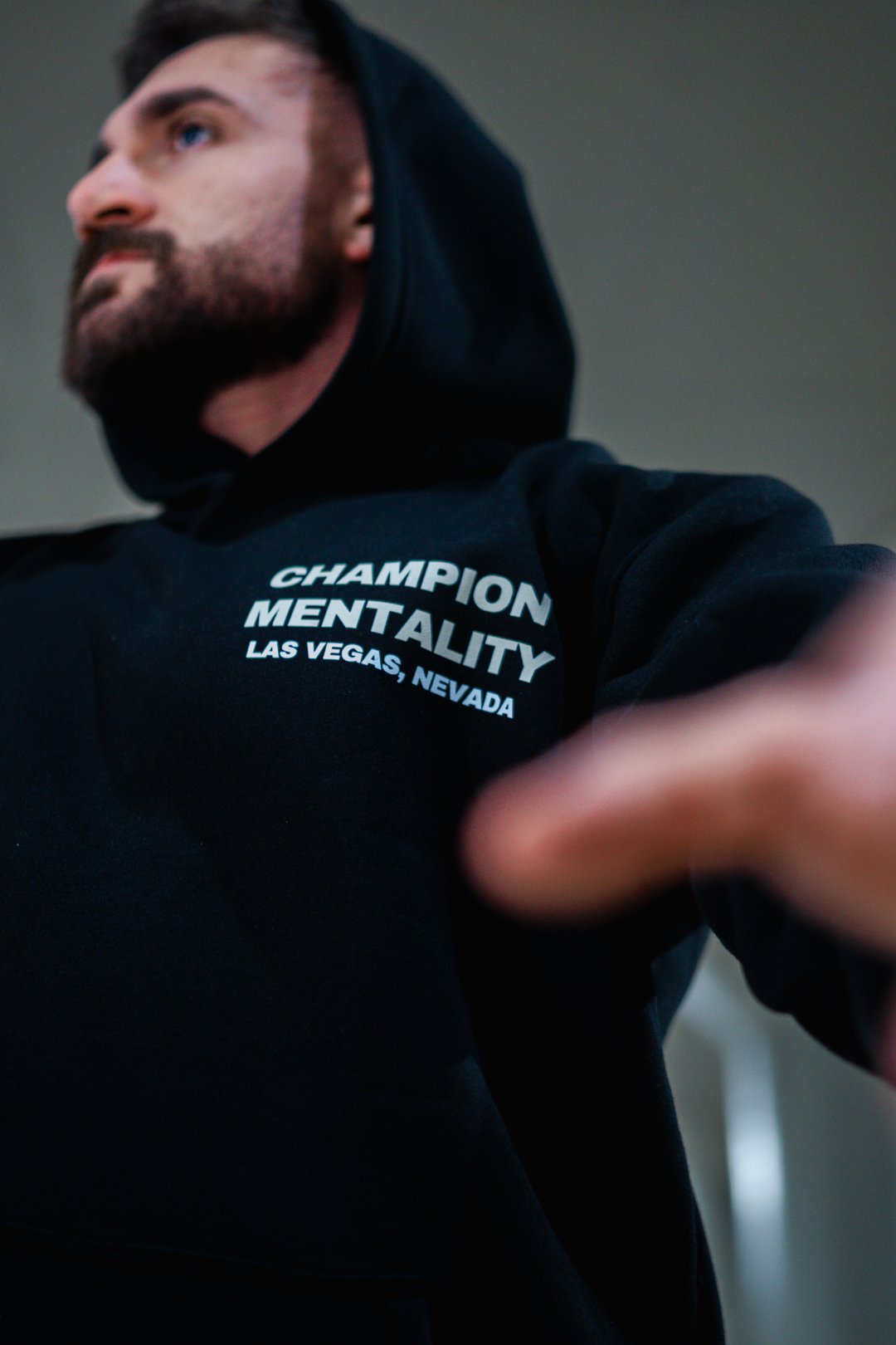 "CHAMPION MENTALITY" Oversize Hoodie