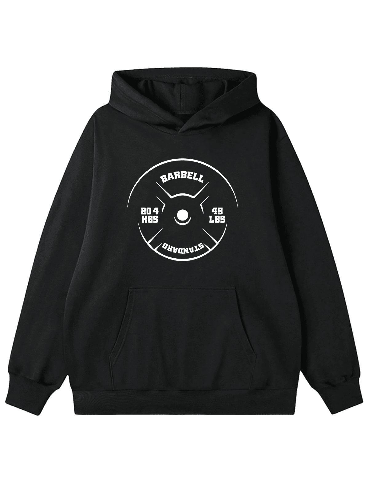 "Barbell Standard" Oversize Hoodie