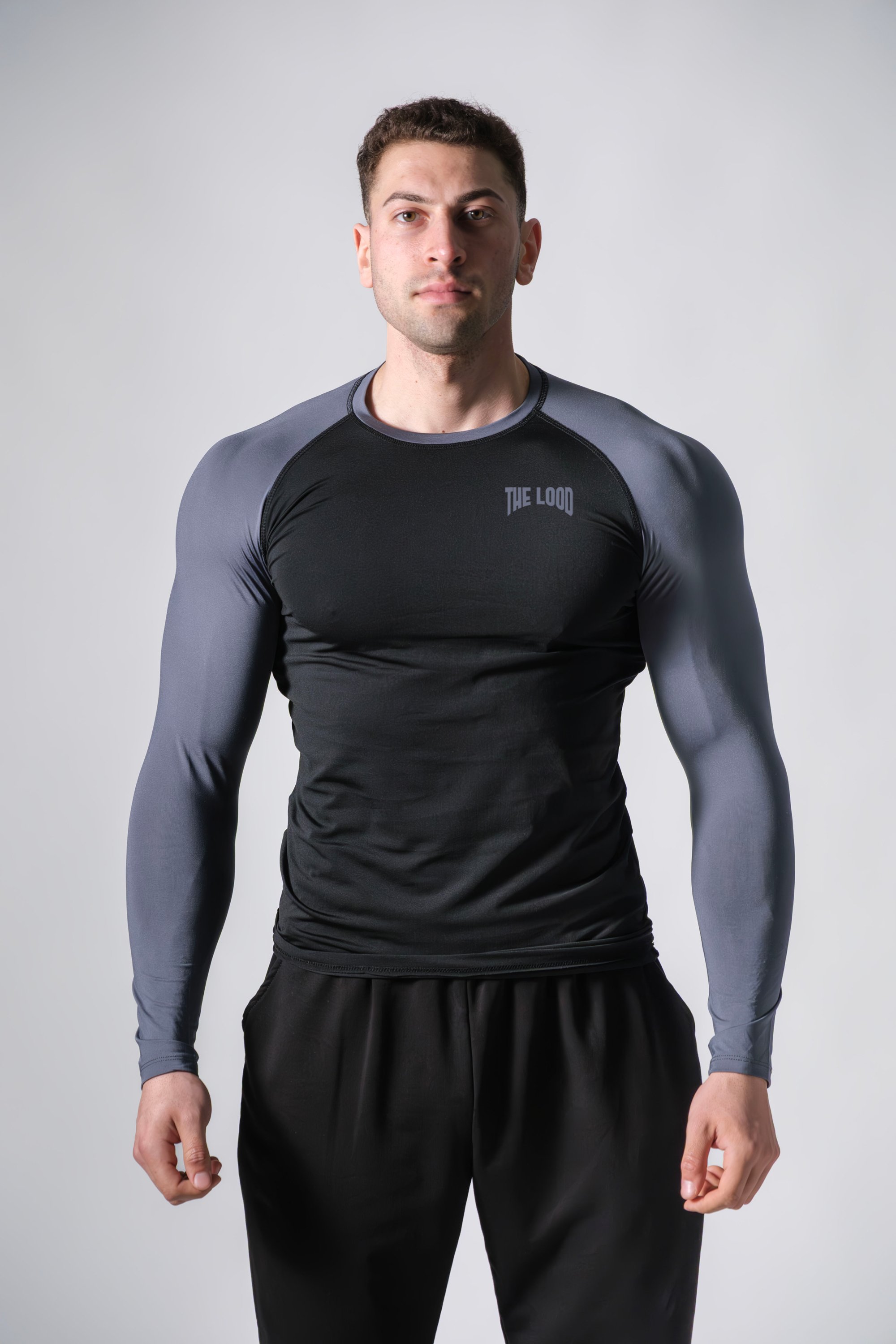 RogueFit Uzun Kollu Compression Body - Füme