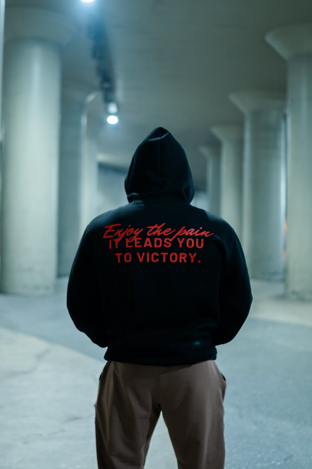 "Enjoy The Pain" Oversize Hoodie