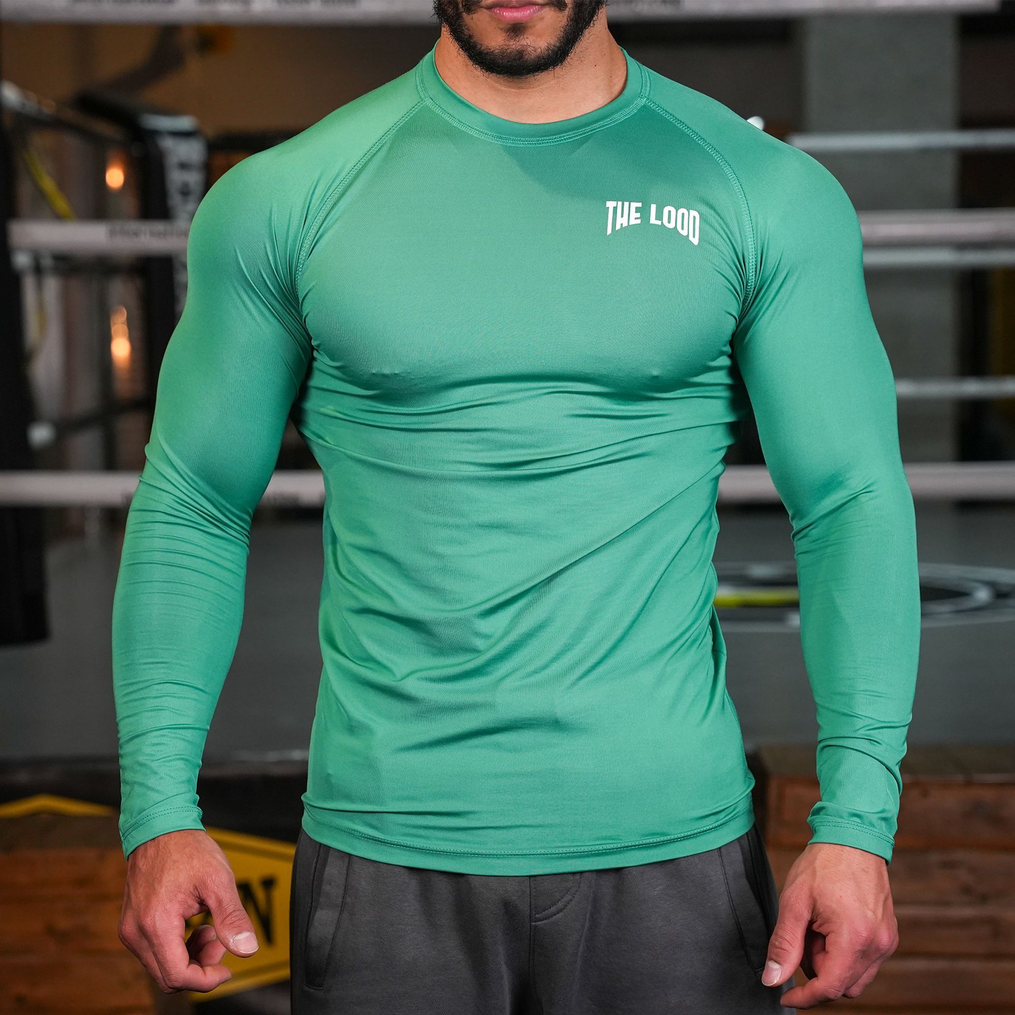 Uzun Kollu Compression Body - Turkuaz