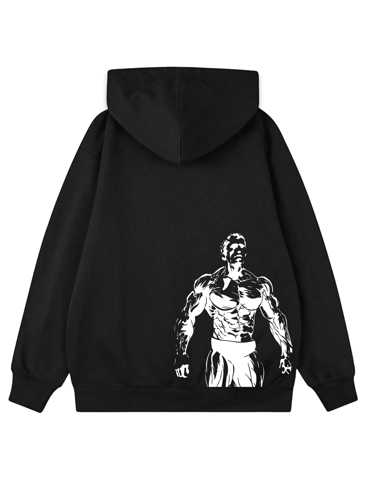 Arnold Baskılı Oversize Hoodie