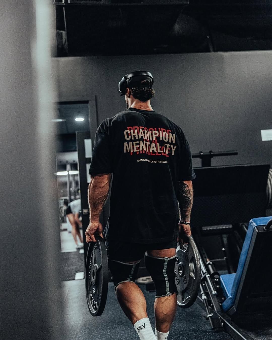 ‘CHAMPION MENTALITY’ Oversize Tshirt