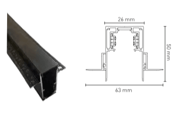 Ledim Sıva Altı Geniş Kenarlı Magnet Ray / LDM6631