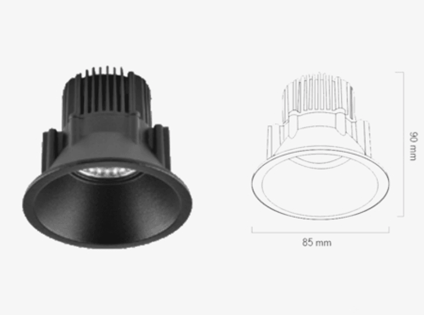 Ledim 10W Downlight Armatür