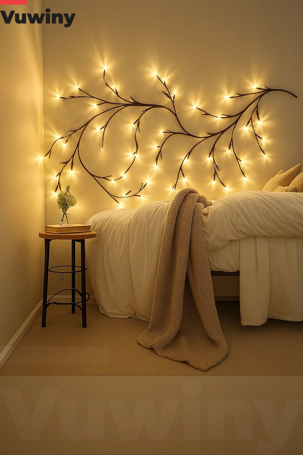 96 Led Söğüt Asma 8 Mod Dekoratif USB Led Lamba