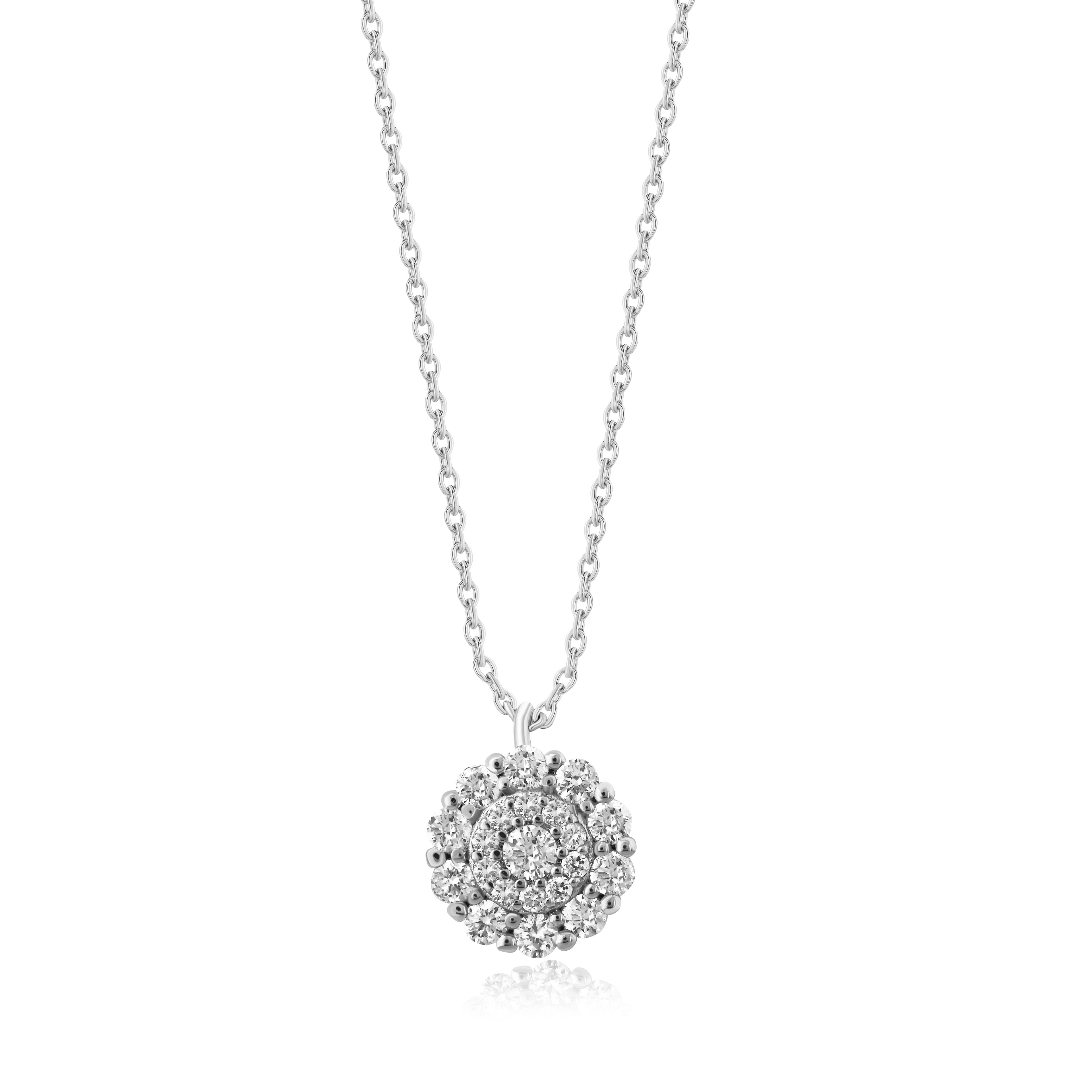 0,35 Karat Coronet Pırlanta Kolye "Valoura"