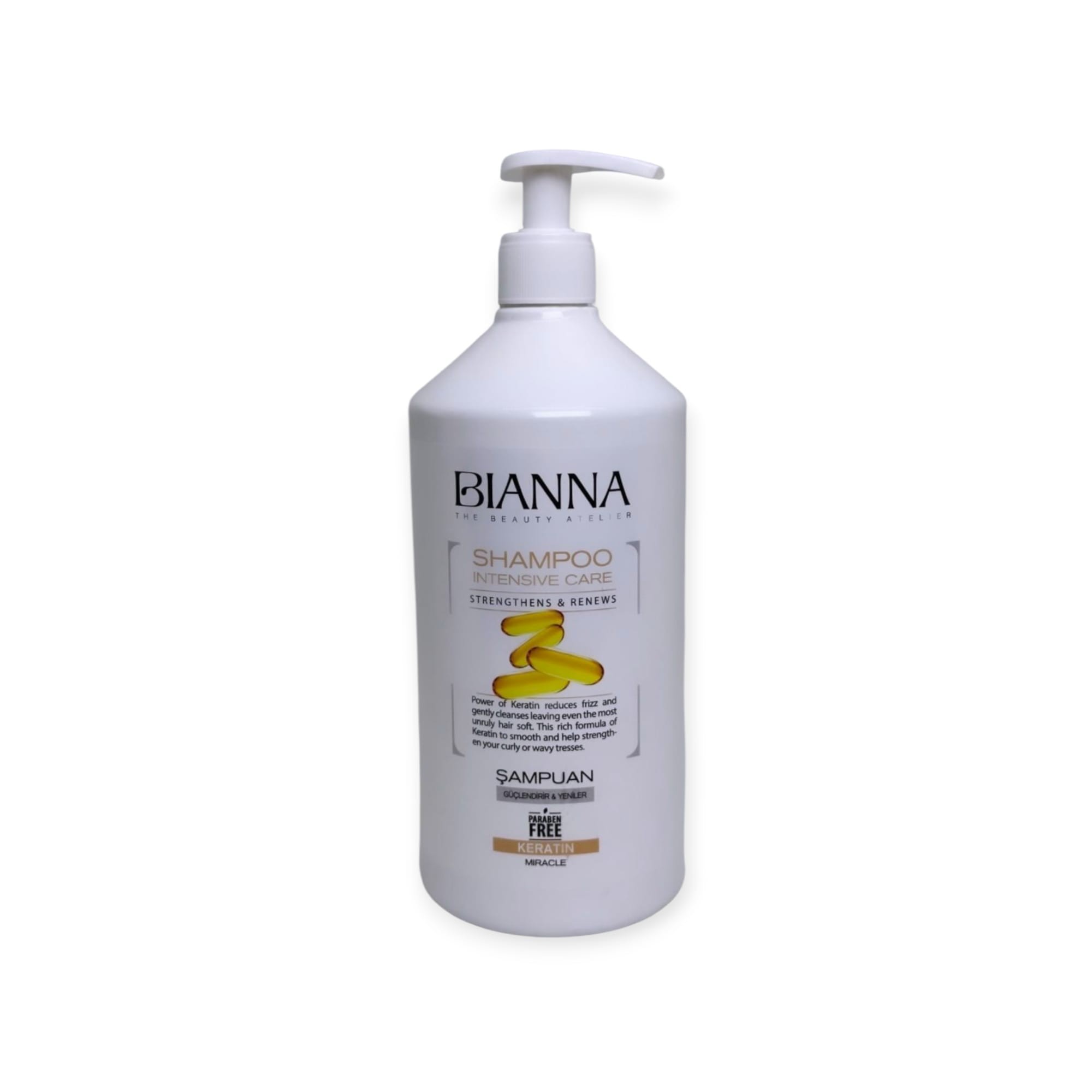 BIANNA SAÇ BAKIM ŞAMPUANI KERATİN GÜÇLENDİRİCİ 500 ML