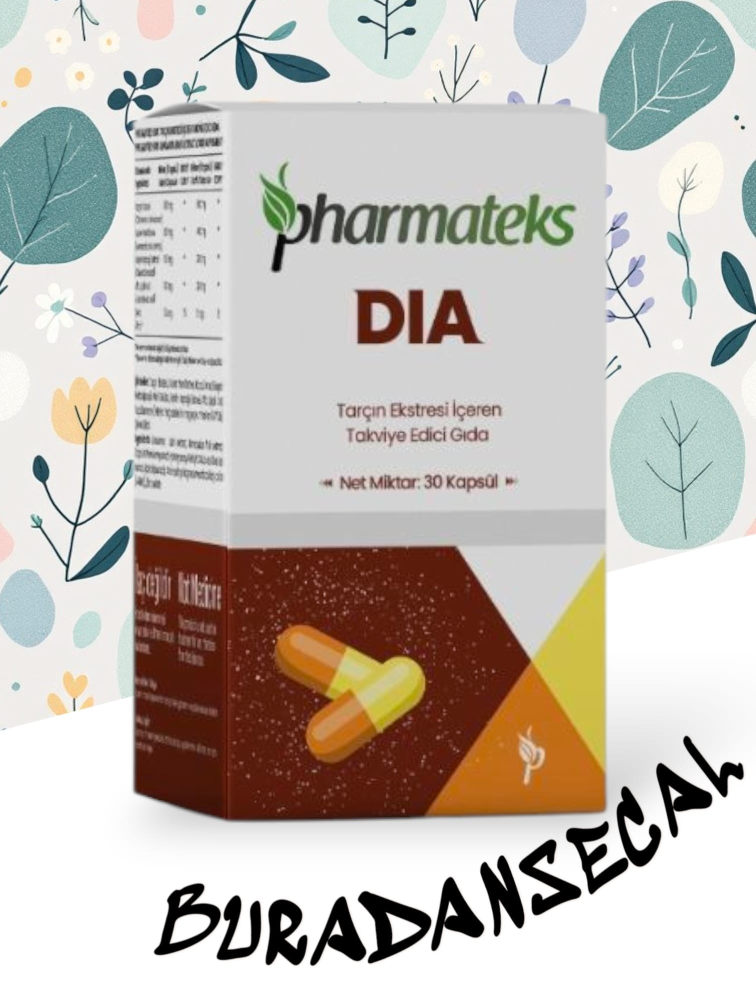 pHARMATEKS-DIA 30 KAPSÜL 