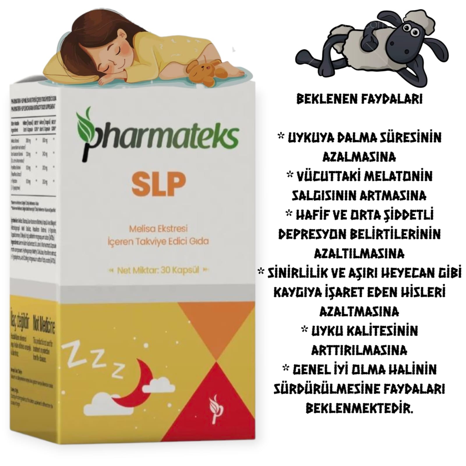     pHARMATEKS- SLP 30 KAPSÜL
