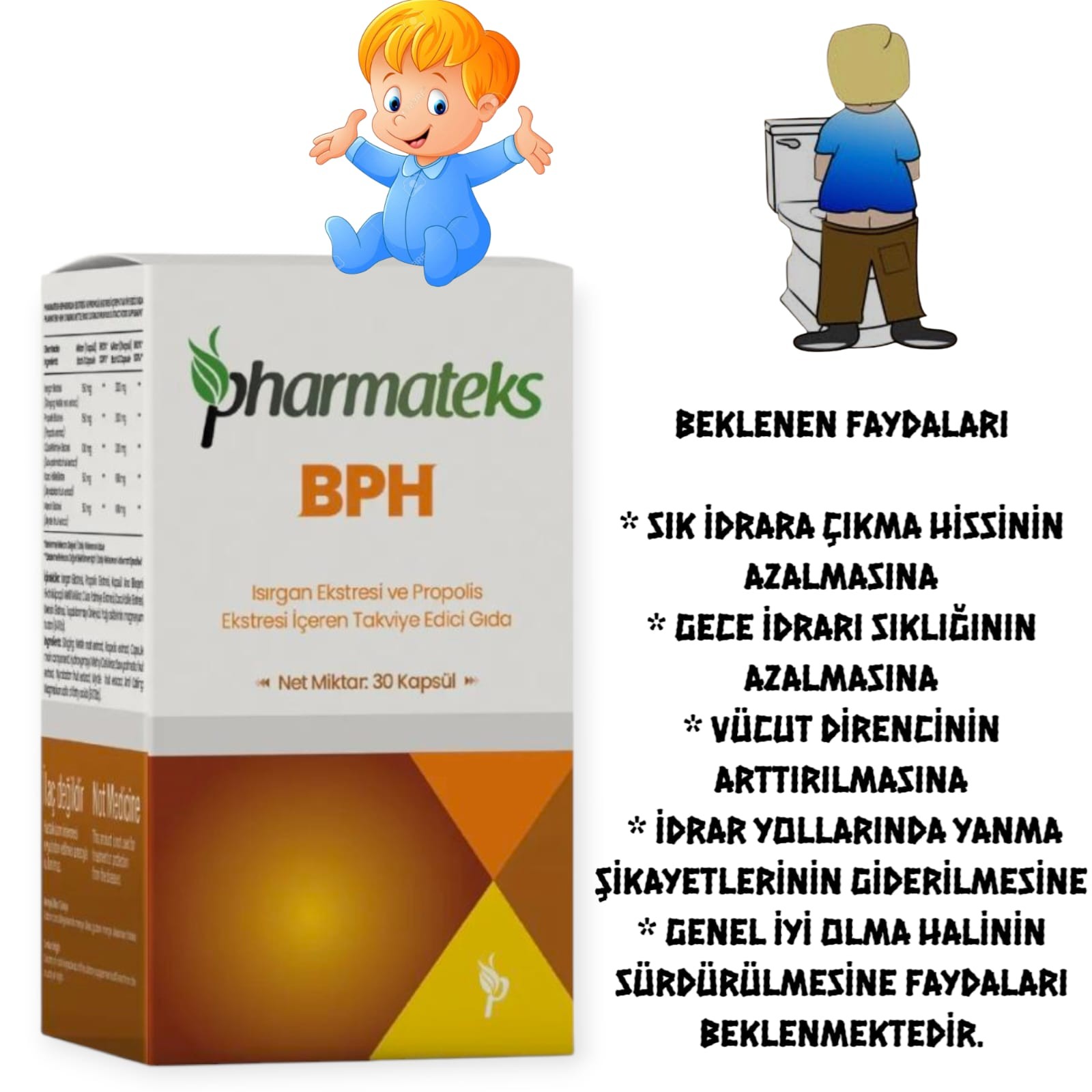 pHARMATEKS-BPH 30 KAPSÜL 