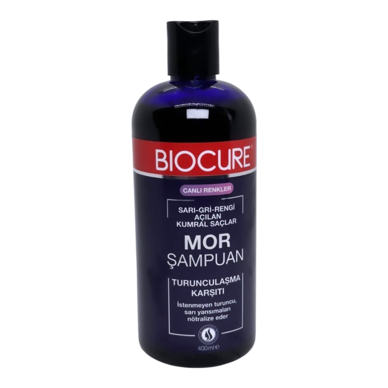 BIOCURE MOR ŞAMPUAN 400 ML