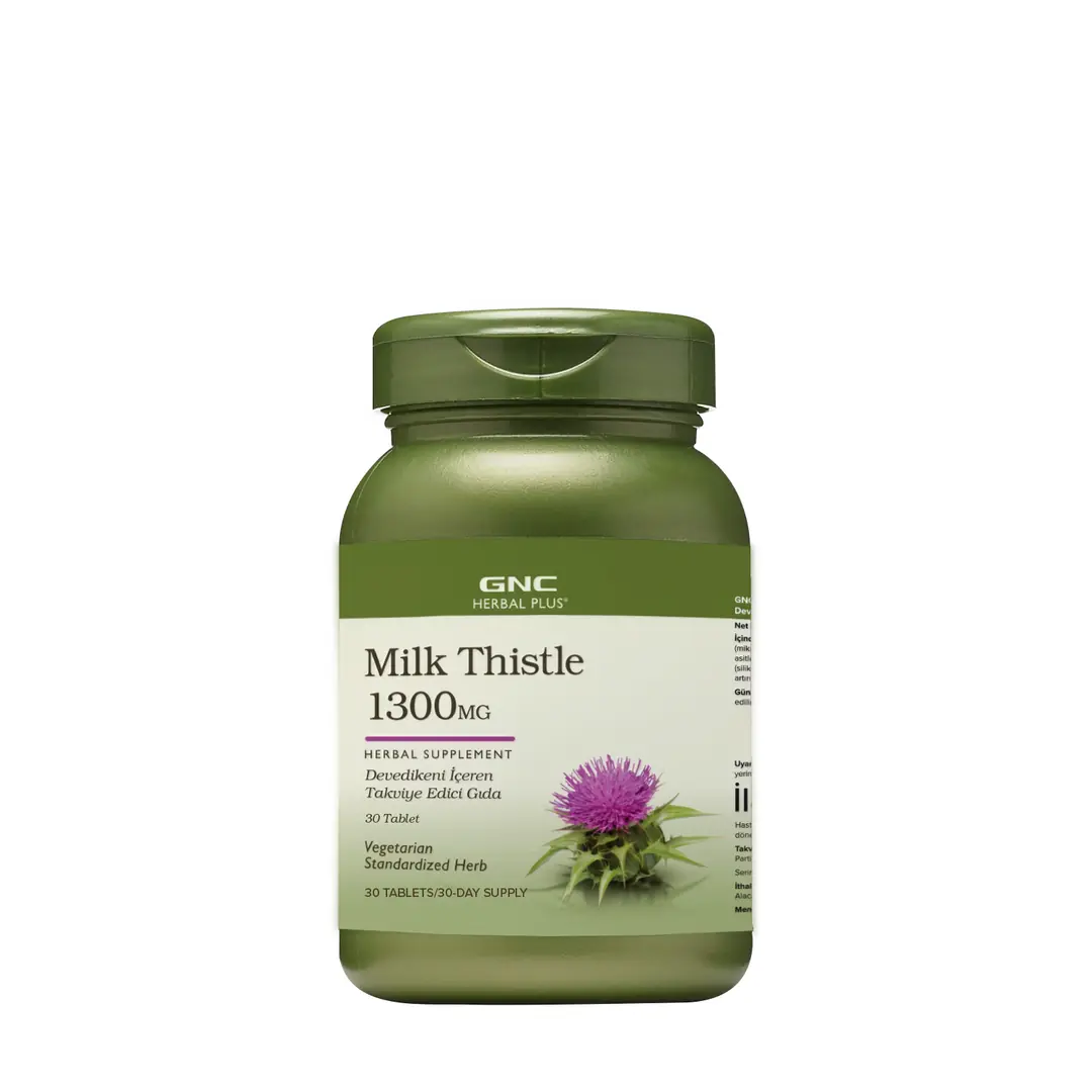 GNC HERBAL PLUS MILK THISTLE - 30 TABLET