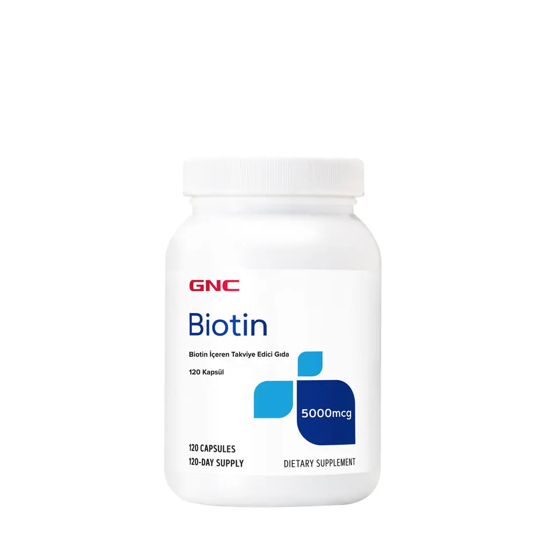 Biotin 5000 mcg 120 Kapsül