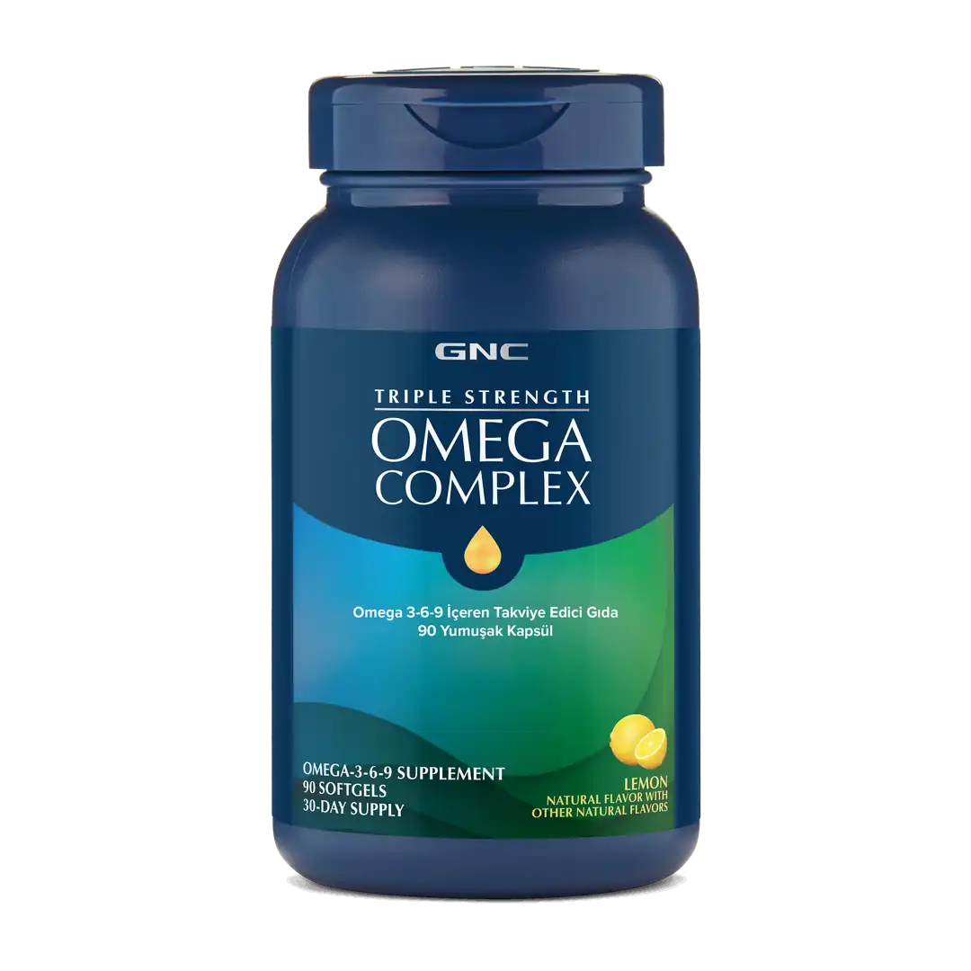 Triple Strength Omega Complex - 90 Yumuşak Kapsül