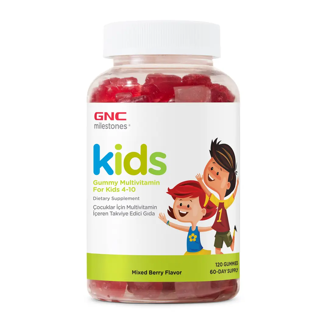 GNC Milestones Kids Multivitamin 120 Çiğnenebilir Form