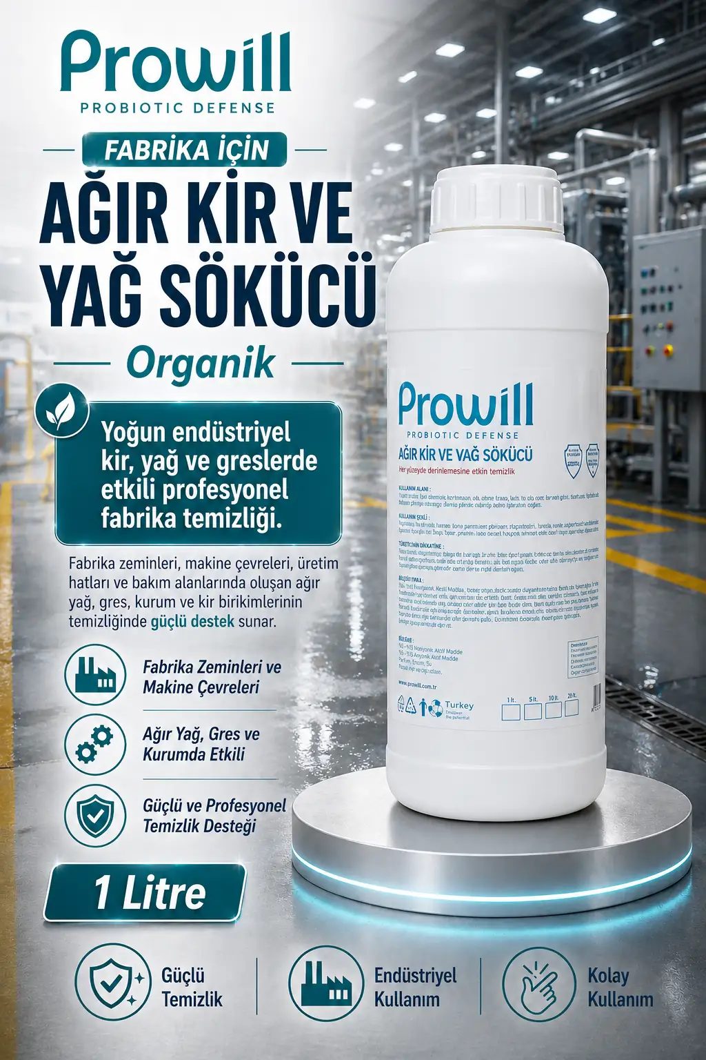 Prowill Ağır Kir ve Yağ Sökücü