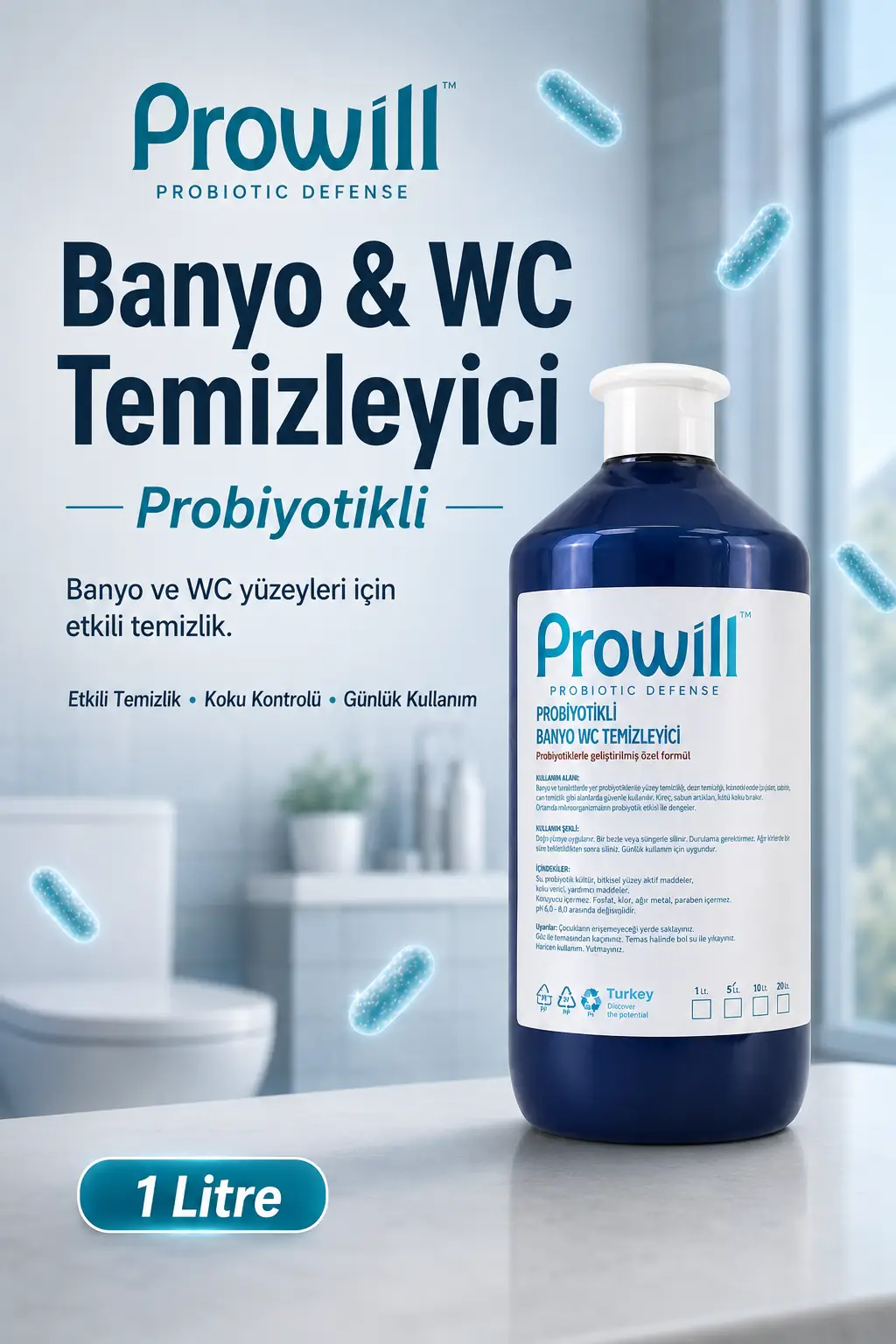 Prowill Banyo ve WC Temizleyici