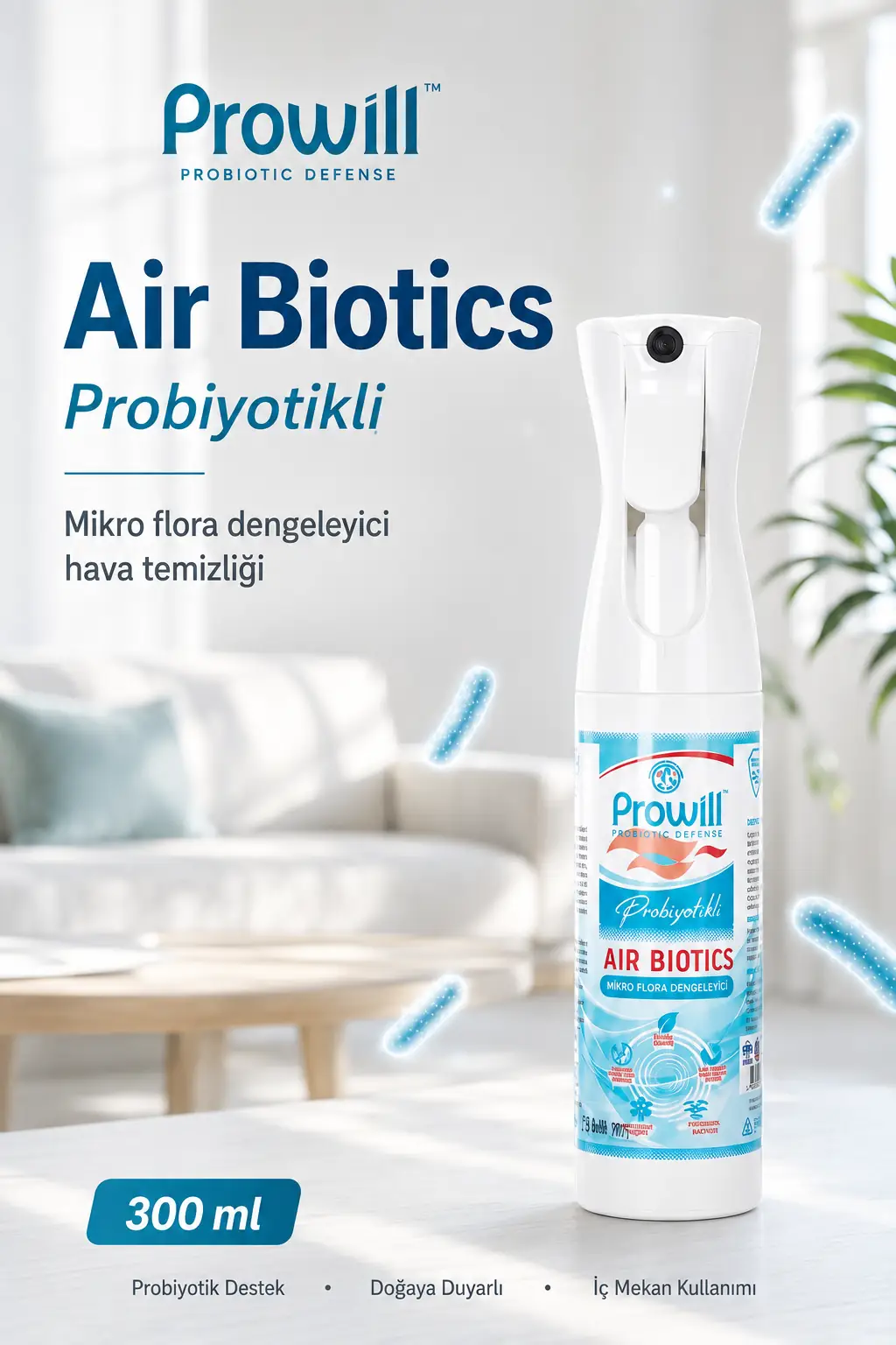 Prowill Air Biotics Koku Giderici Sprey